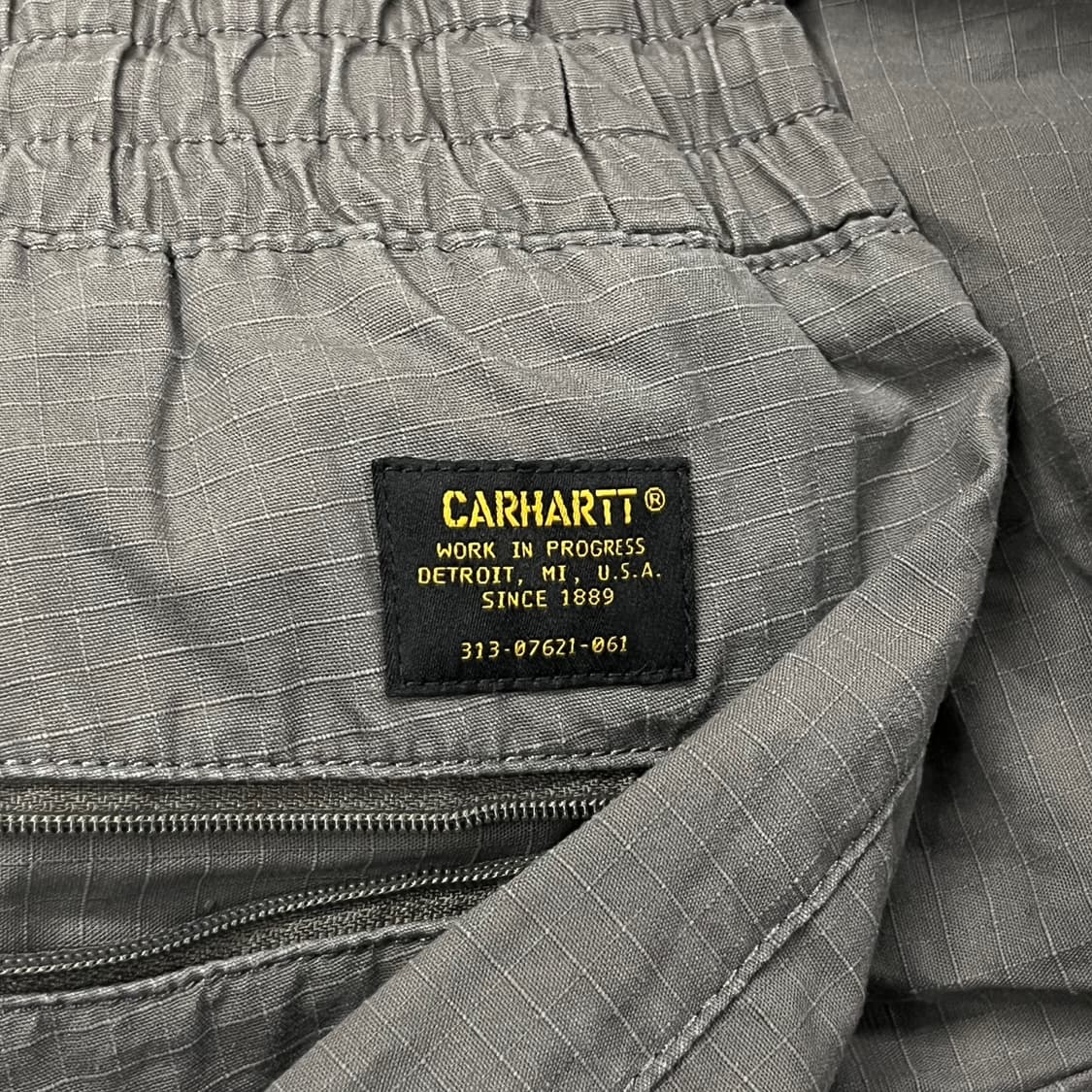 [정품/XL] 칼하트 그레이 카고 조거팬츠 b15 상품이미지4