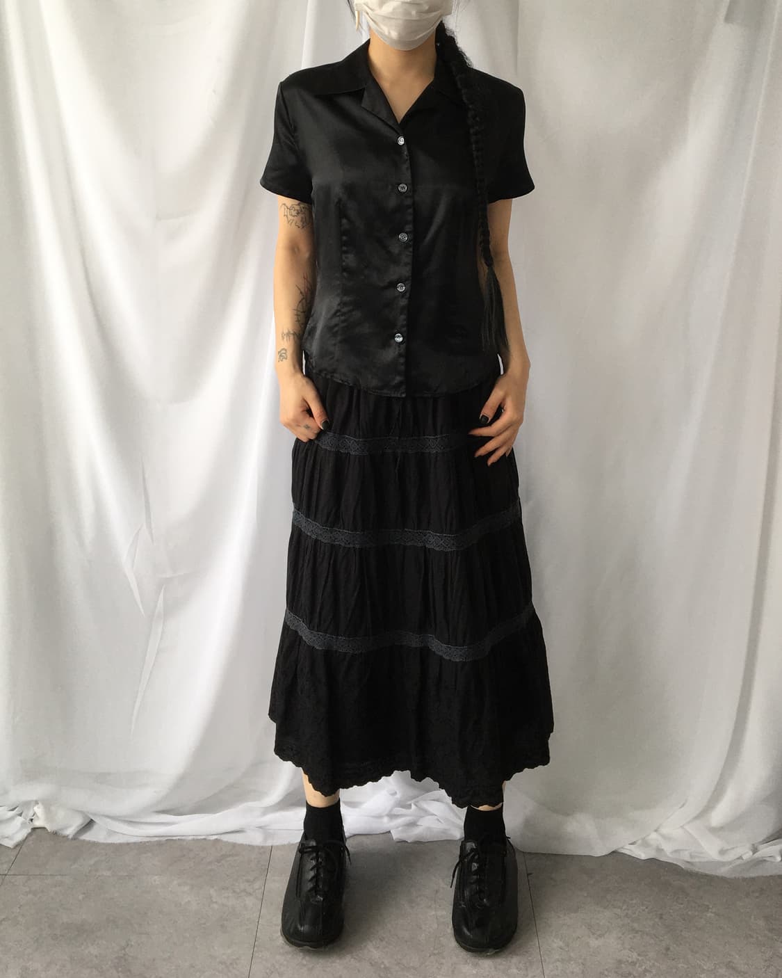 Glossy shirt 상품이미지1