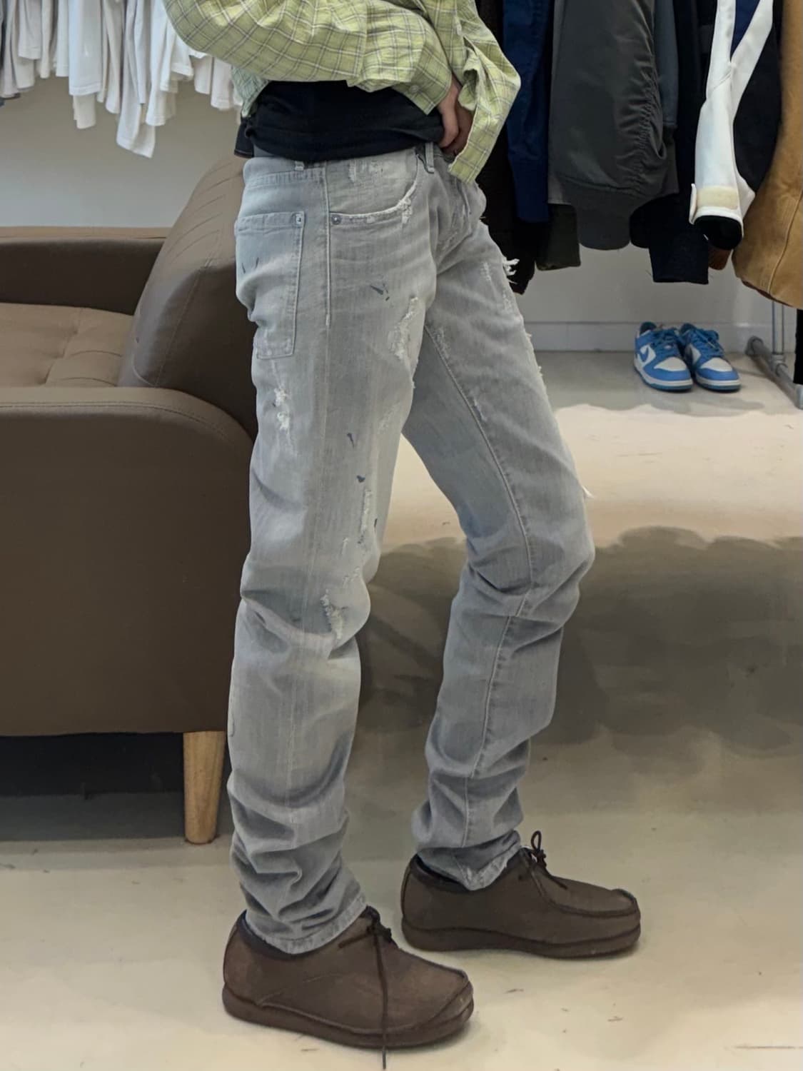 디스퀘어드2 빈티지 워싱 데님  상품이미지7