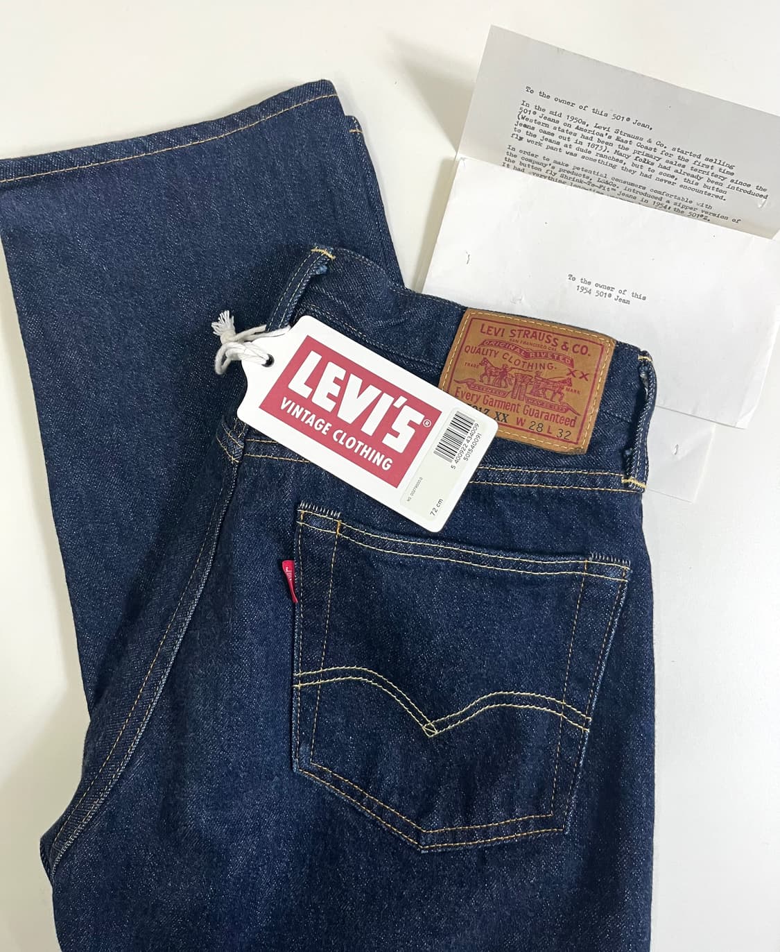 LVC 54501 리지드 데님 팬츠  상품이미지1