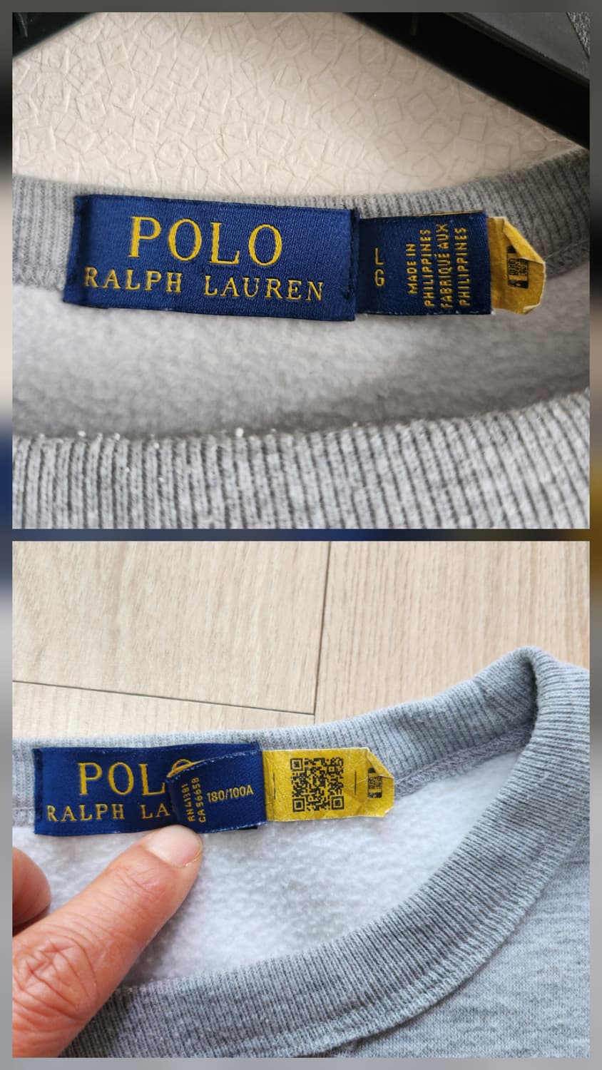폴로랄프로렌 로고스웻티셔츠(L 상품이미지8