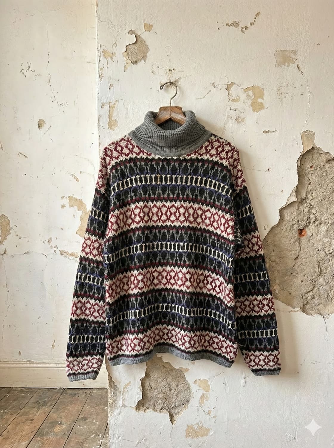 이탈리아 터틀넥 스웨터 상품이미지6