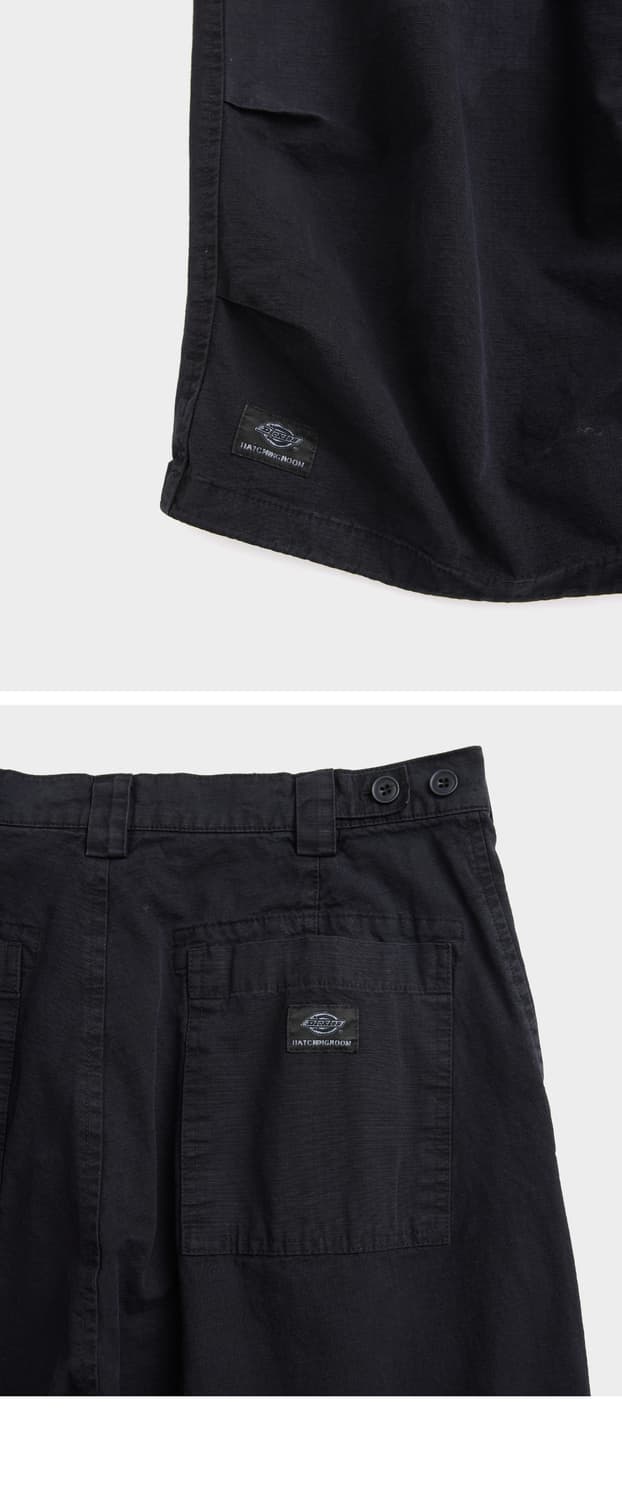 디키즈 x 해칭룸 스노우 쇼츠 다이드 다크 네이비 [3] 상품이미지4
