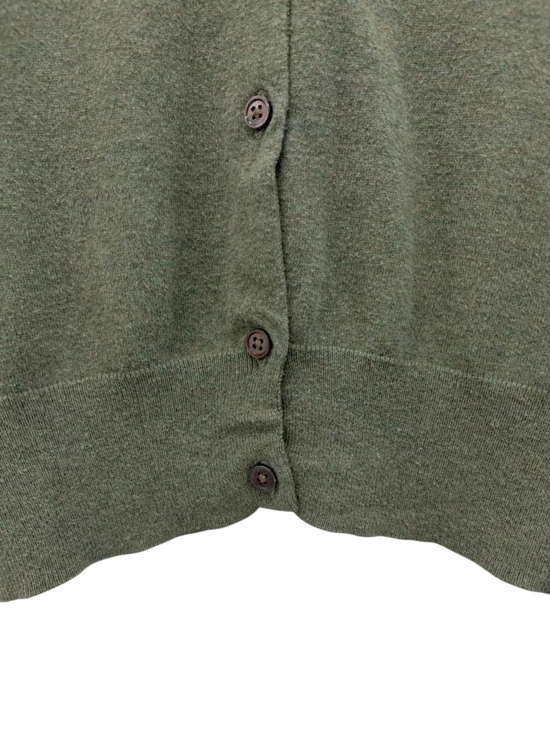 폴로 피마코튼 가디건 카키그린 말차색 (여성M) 상품이미지5
