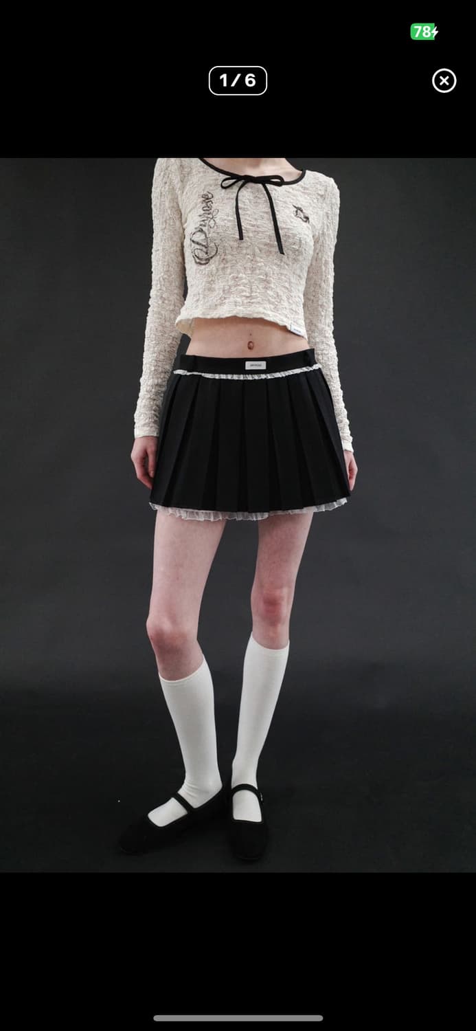 드라이로즈 피아노 스커트 s 상품이미지1