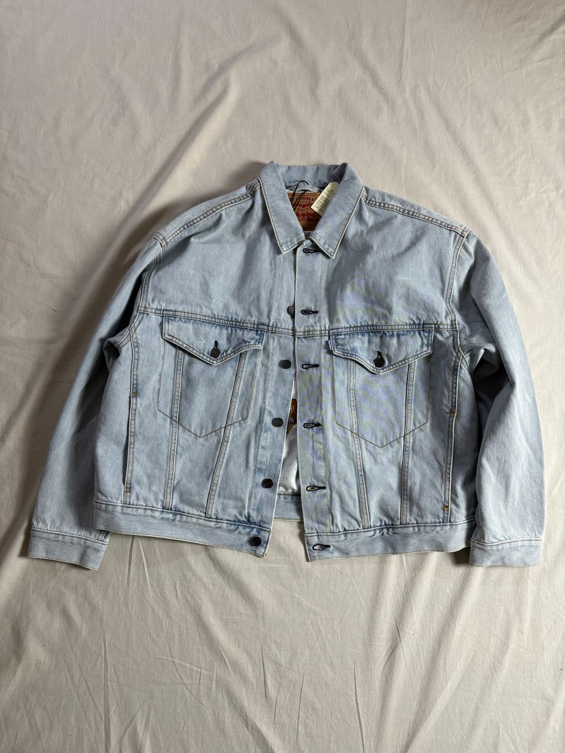 Levis x Simpson 데님 트러커 자켓 L 상품이미지2