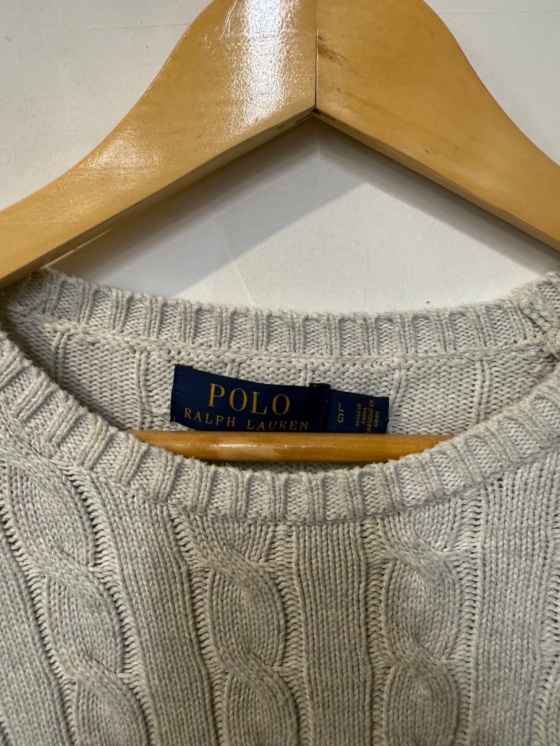 폴로 멜란지그레이 니트 상품이미지3