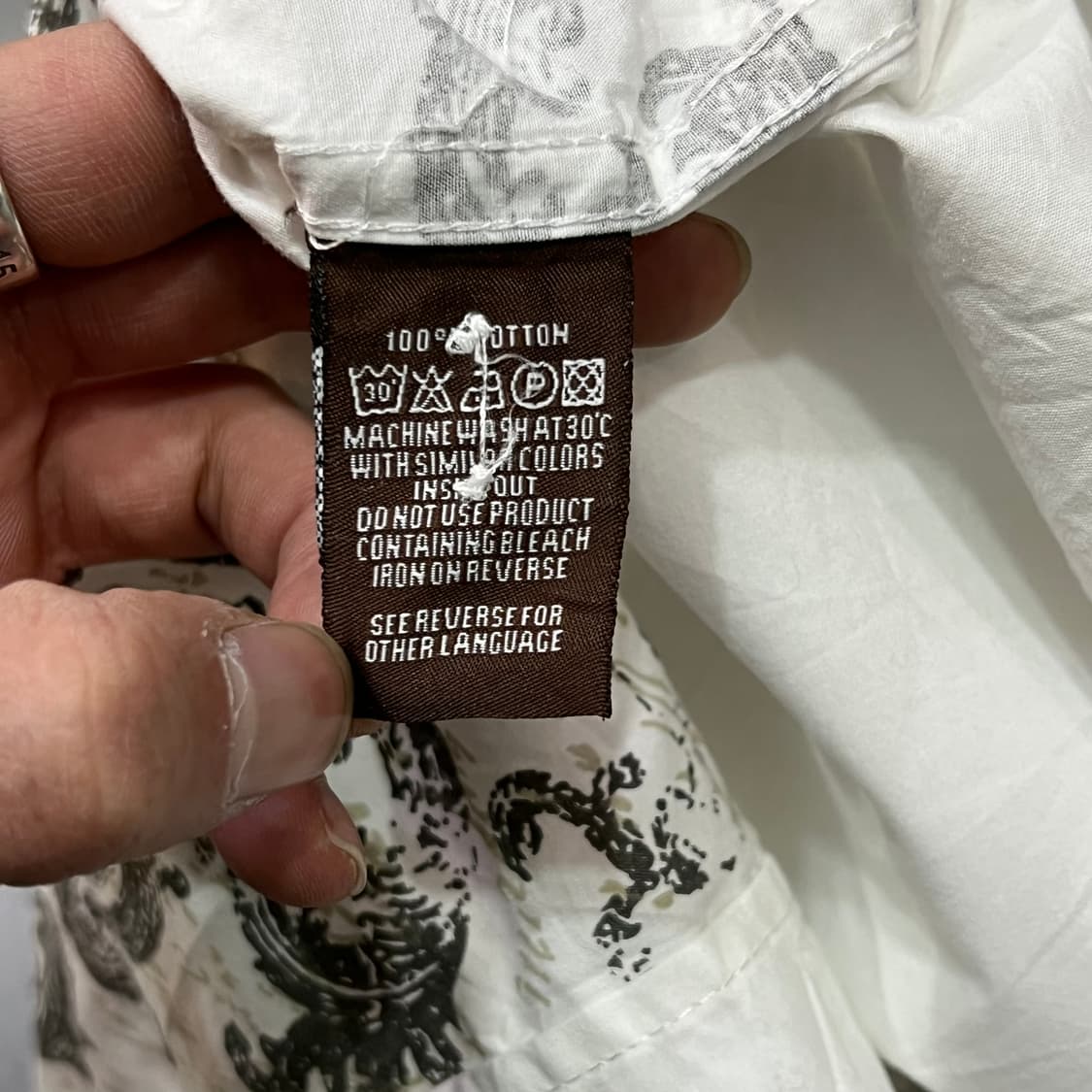  Roar 자수 레터링 그래픽 셔츠 y15028 상품이미지8