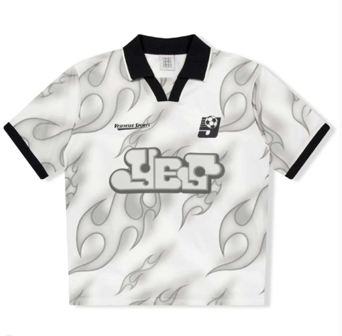 예스아이씨 반팔 풋볼 져지 저지 티셔츠 화이트 L 상품이미지1