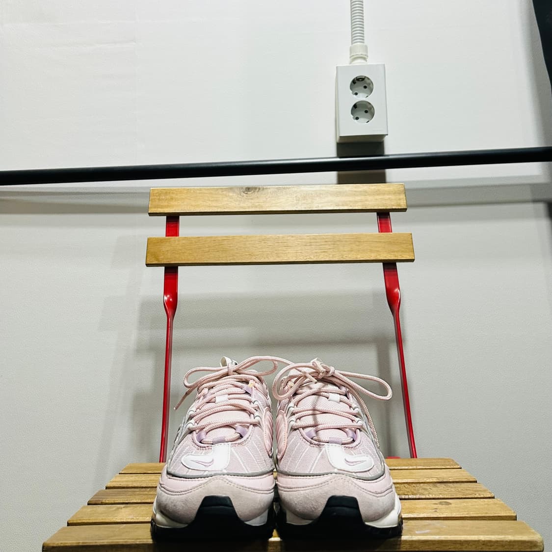 260) 나이키 운동화 남성 남자 신발 에어맥스 98 핑크 상품이미지2