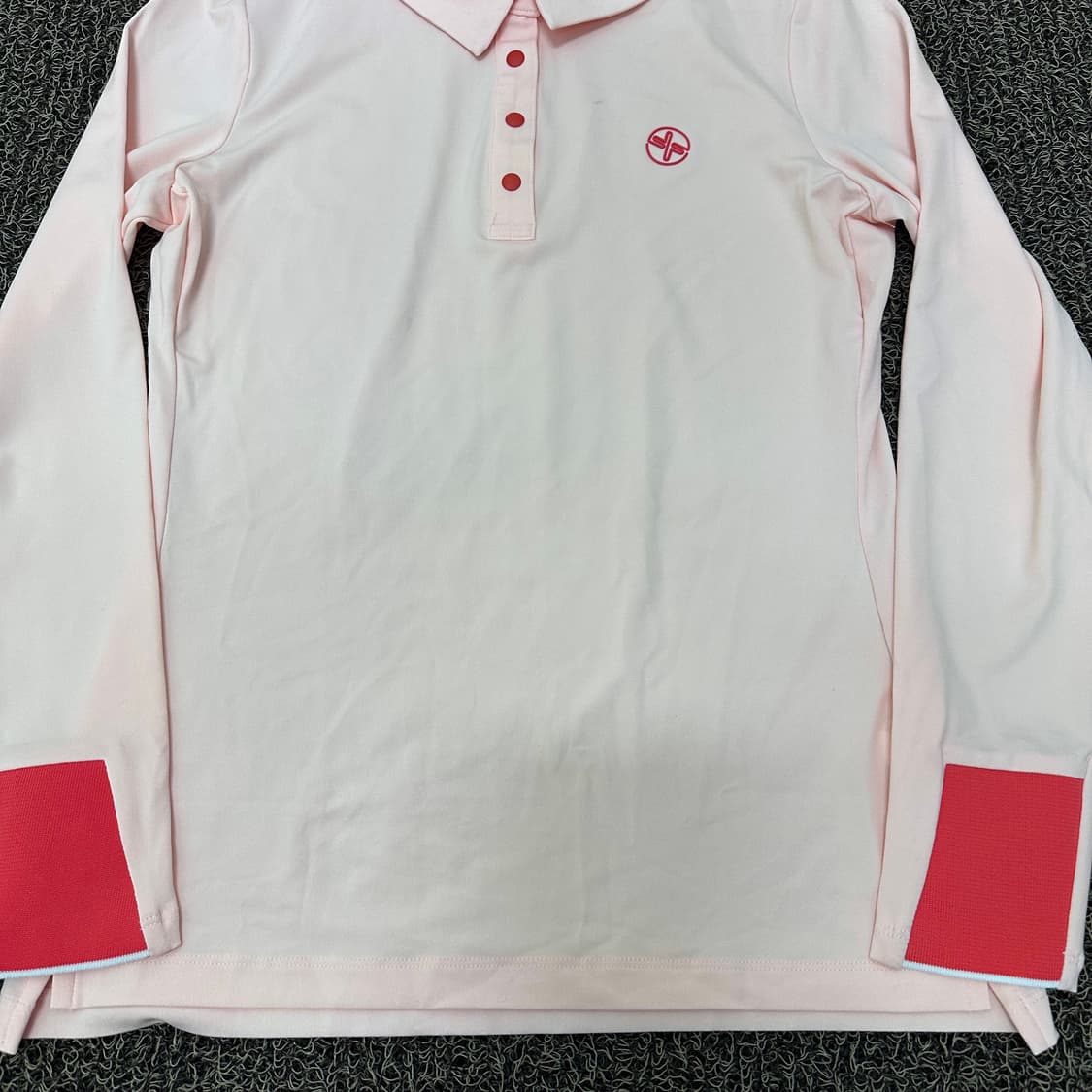 [새상품] 젝시믹스 여성 골프웨어 기능성 긴팔티셔츠 핑크 M 상품이미지4