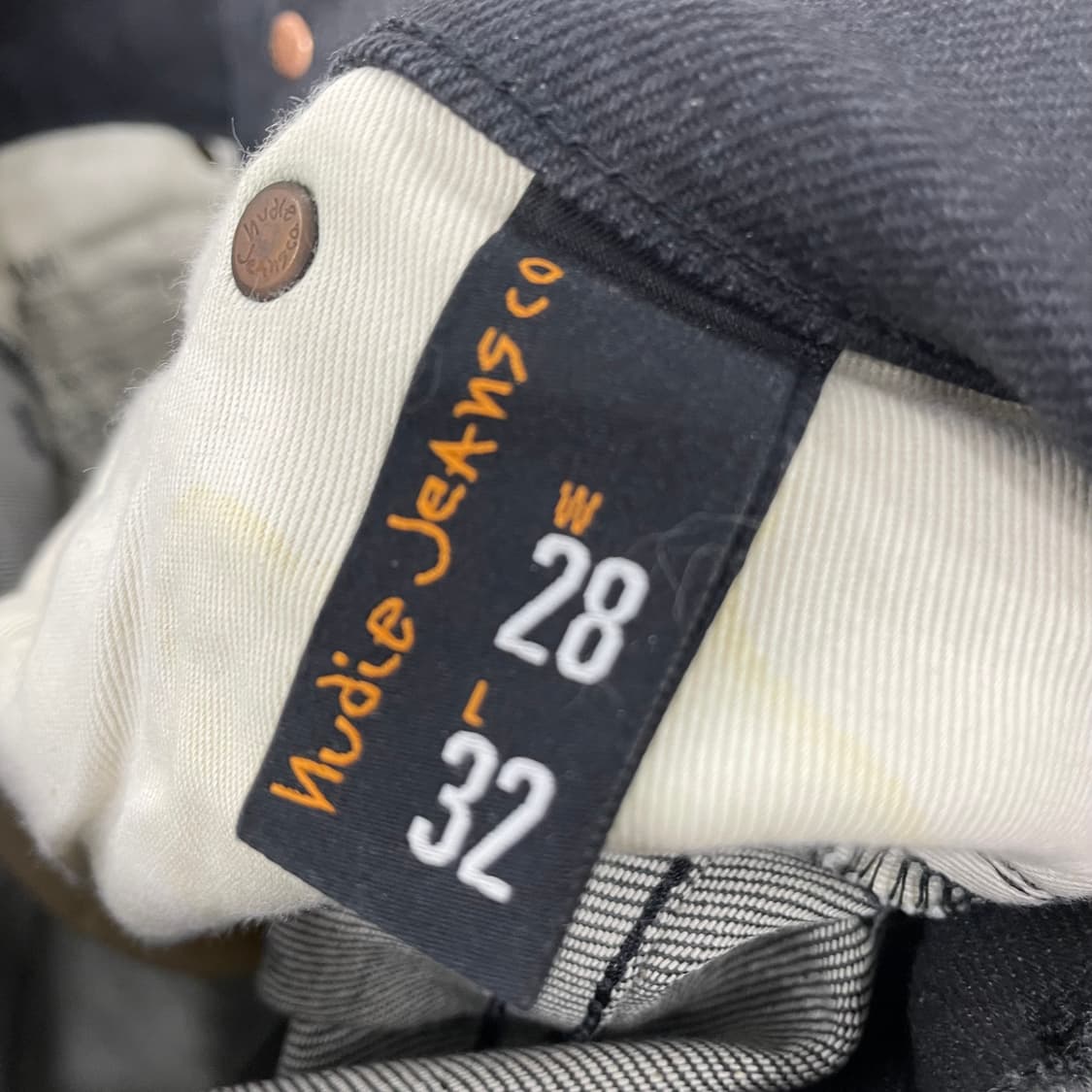 누디진 씬핀 데님팬츠 상품이미지4