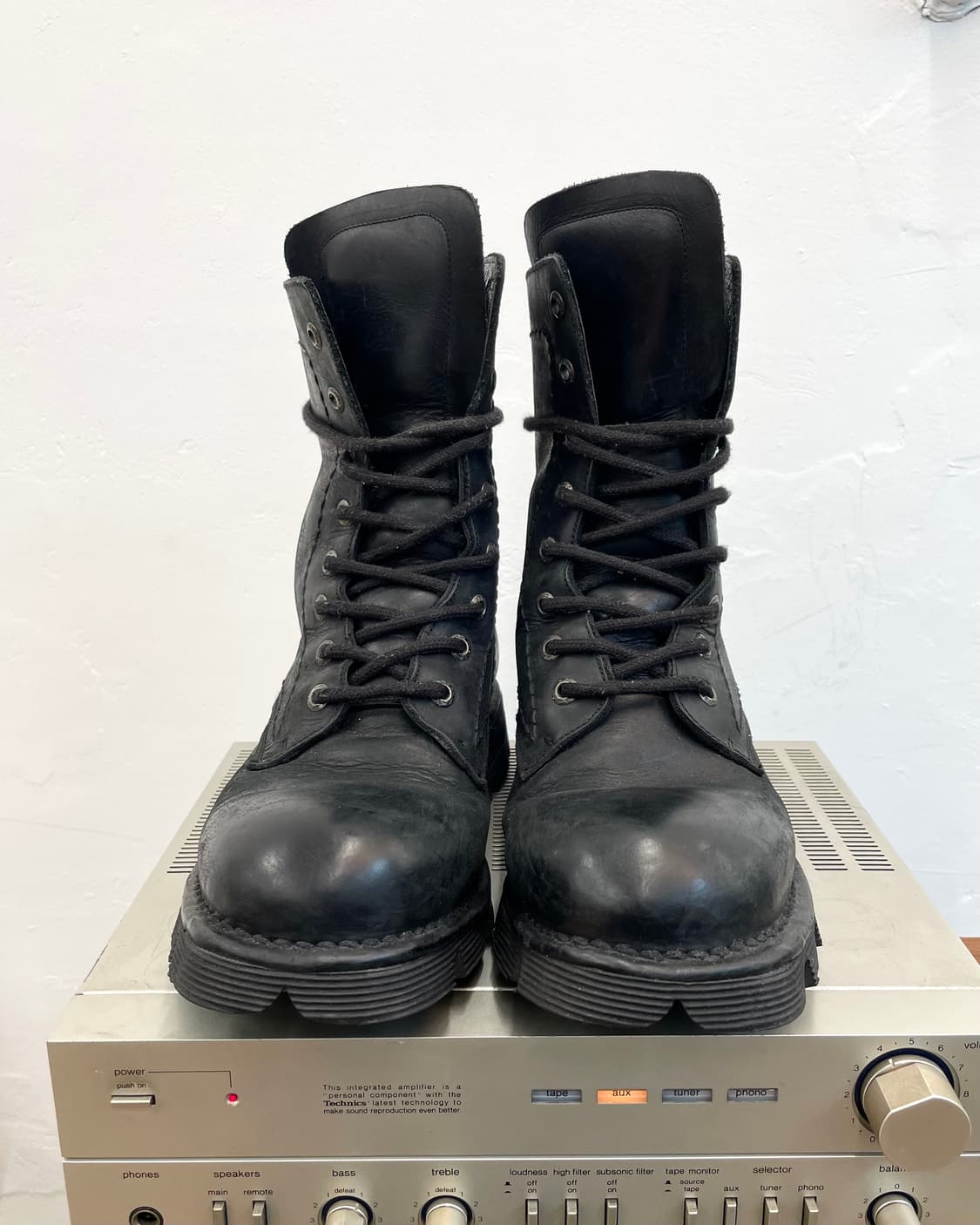 [245] 뉴락 레더 부츠 상품이미지3