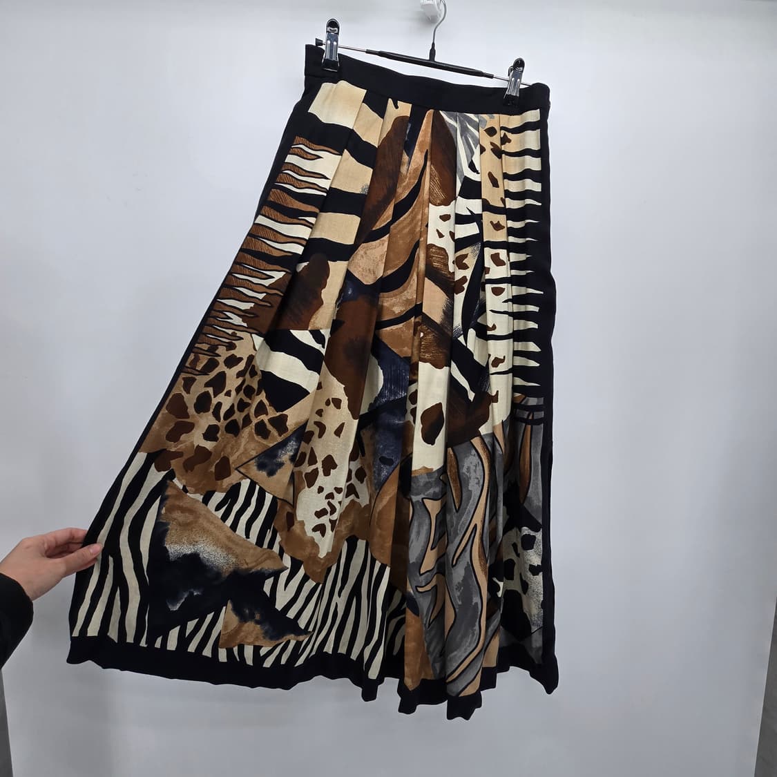 라우렐(Laurel) 유럽 빈티지 플리츠 스커트 상품이미지1