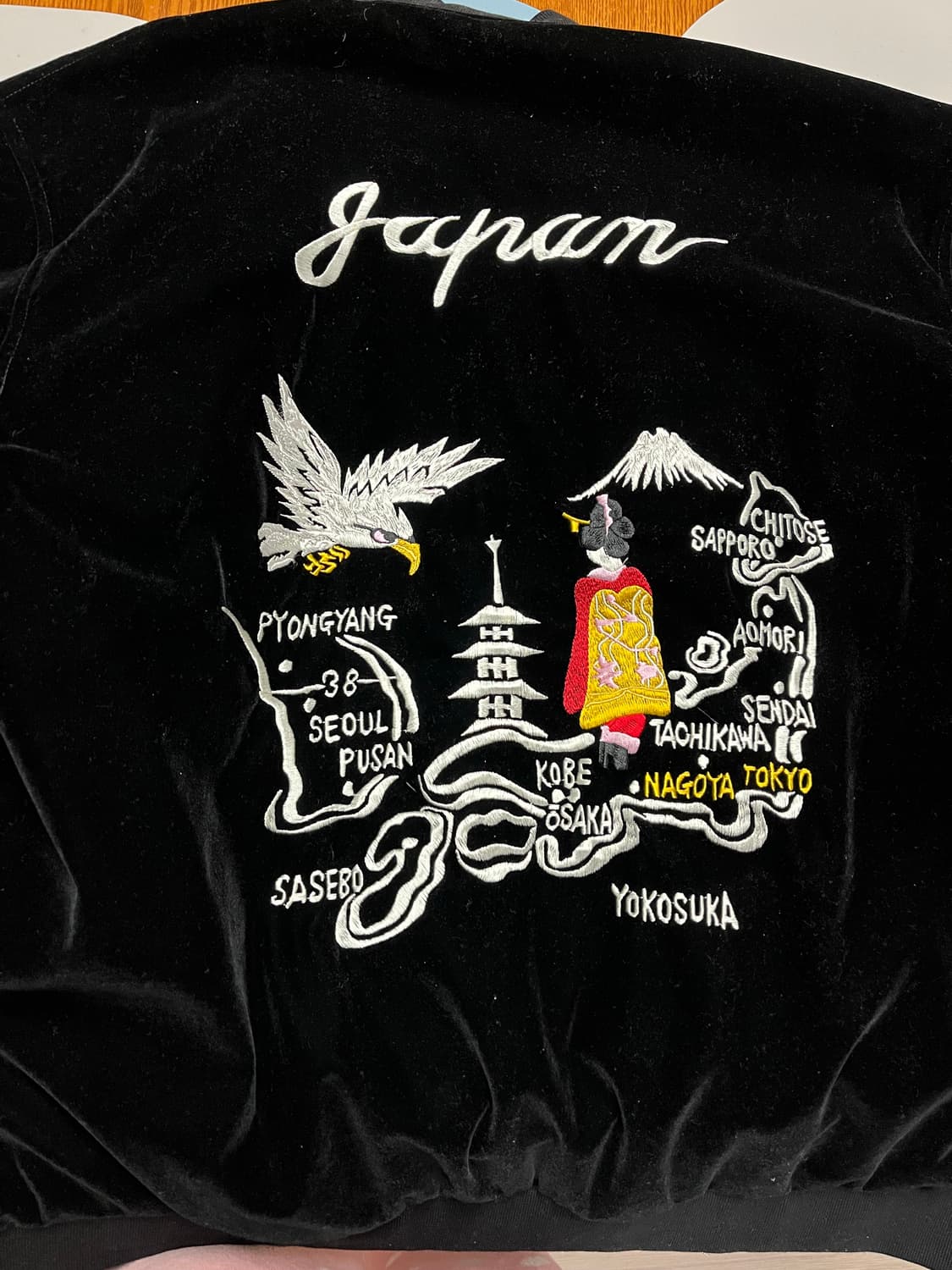 타이온 벨벳자켓 L 상품이미지3