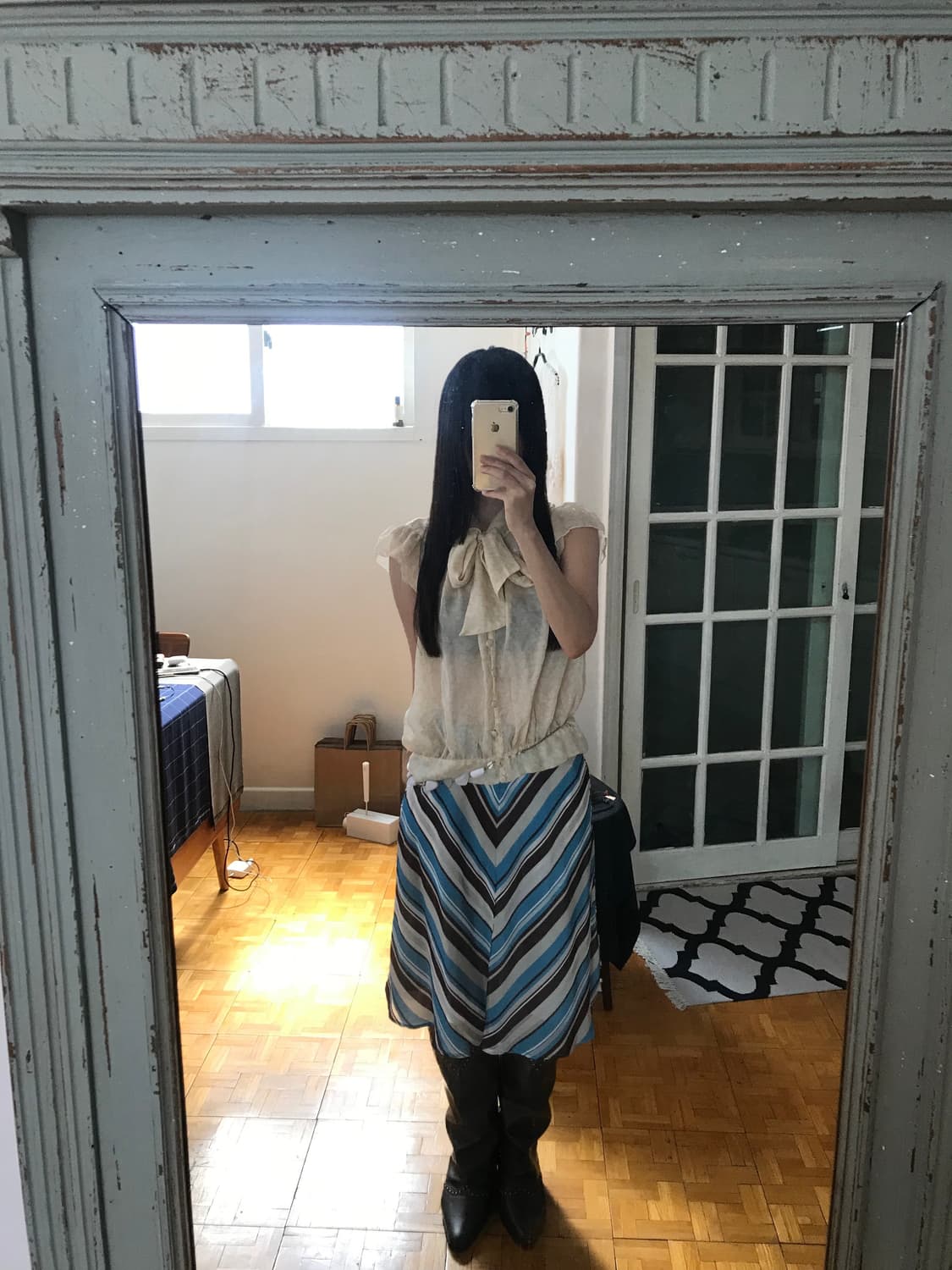 vintage ribbon blouse 상품이미지6