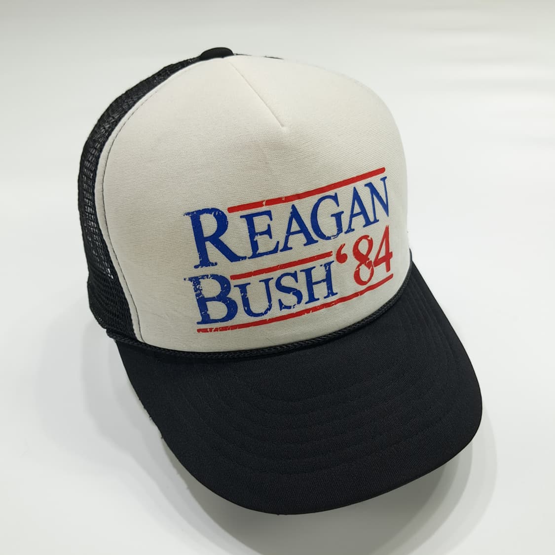 빈티지 Reagan-Bush '84 로프 메쉬 트러커캡 P1302 상품이미지2