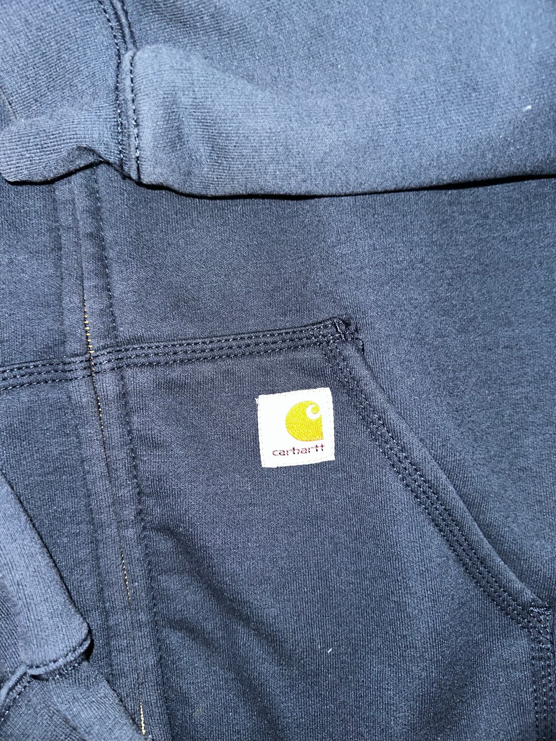 칼하트 Rain Defender 네이비 후드집업 S 상품이미지2