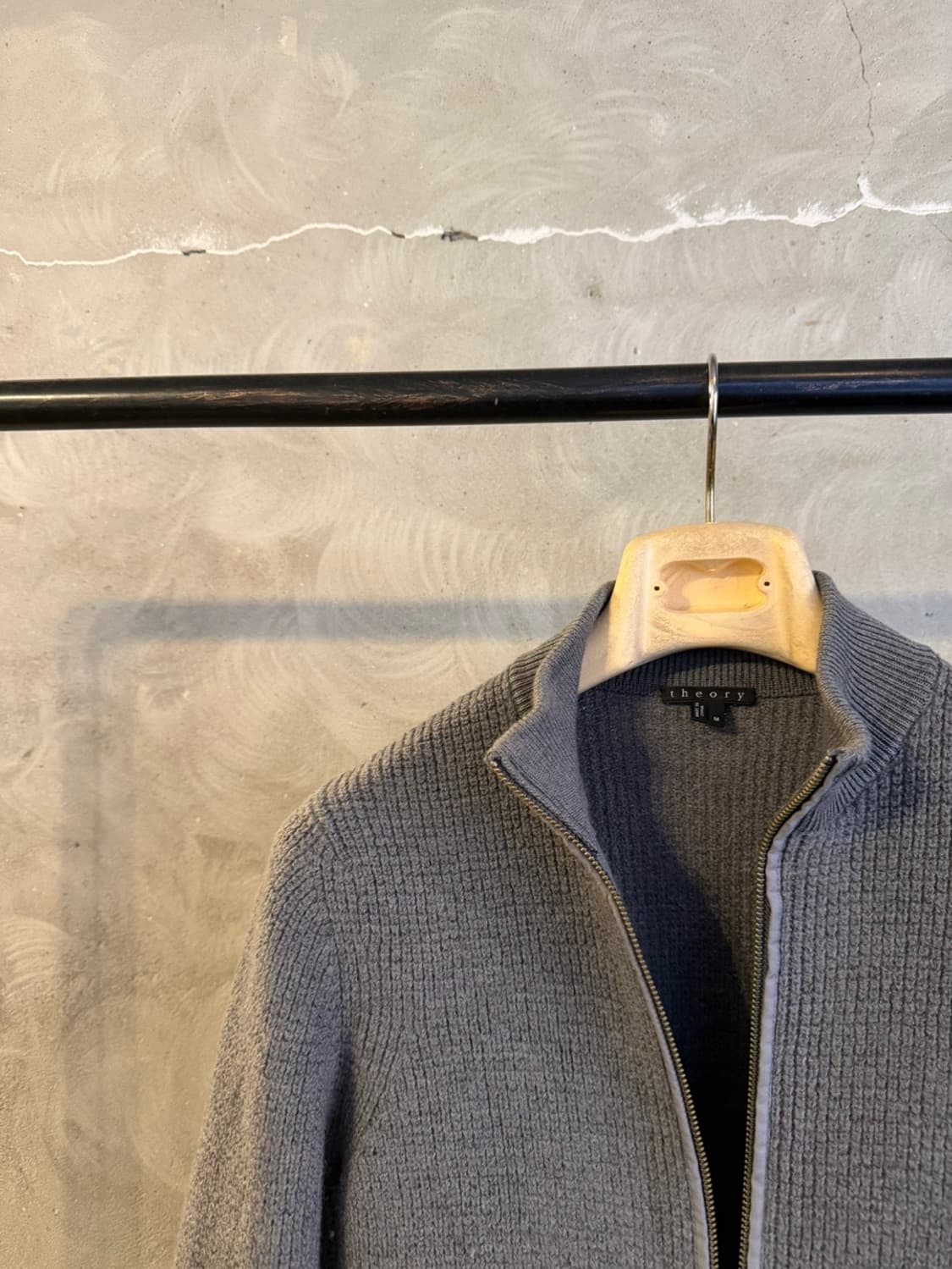 띠어리 짚업 가디건 슬림100 상품이미지2