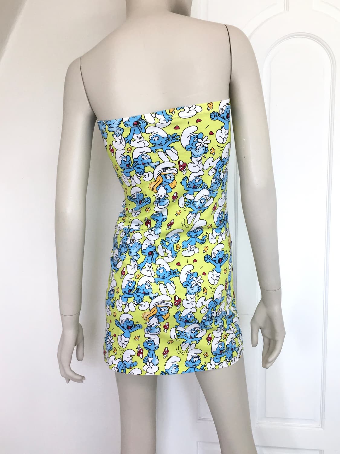 Cute Smurfs Tube Top Dress 상품이미지3
