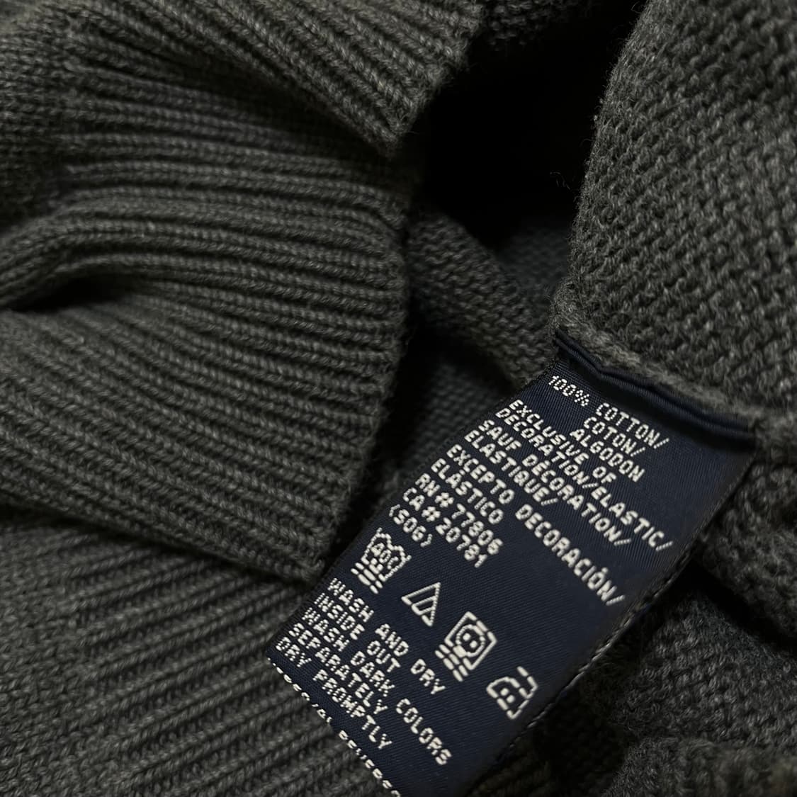 타미힐피거 스몰플래그 코튼 니트 S/90 상품이미지7