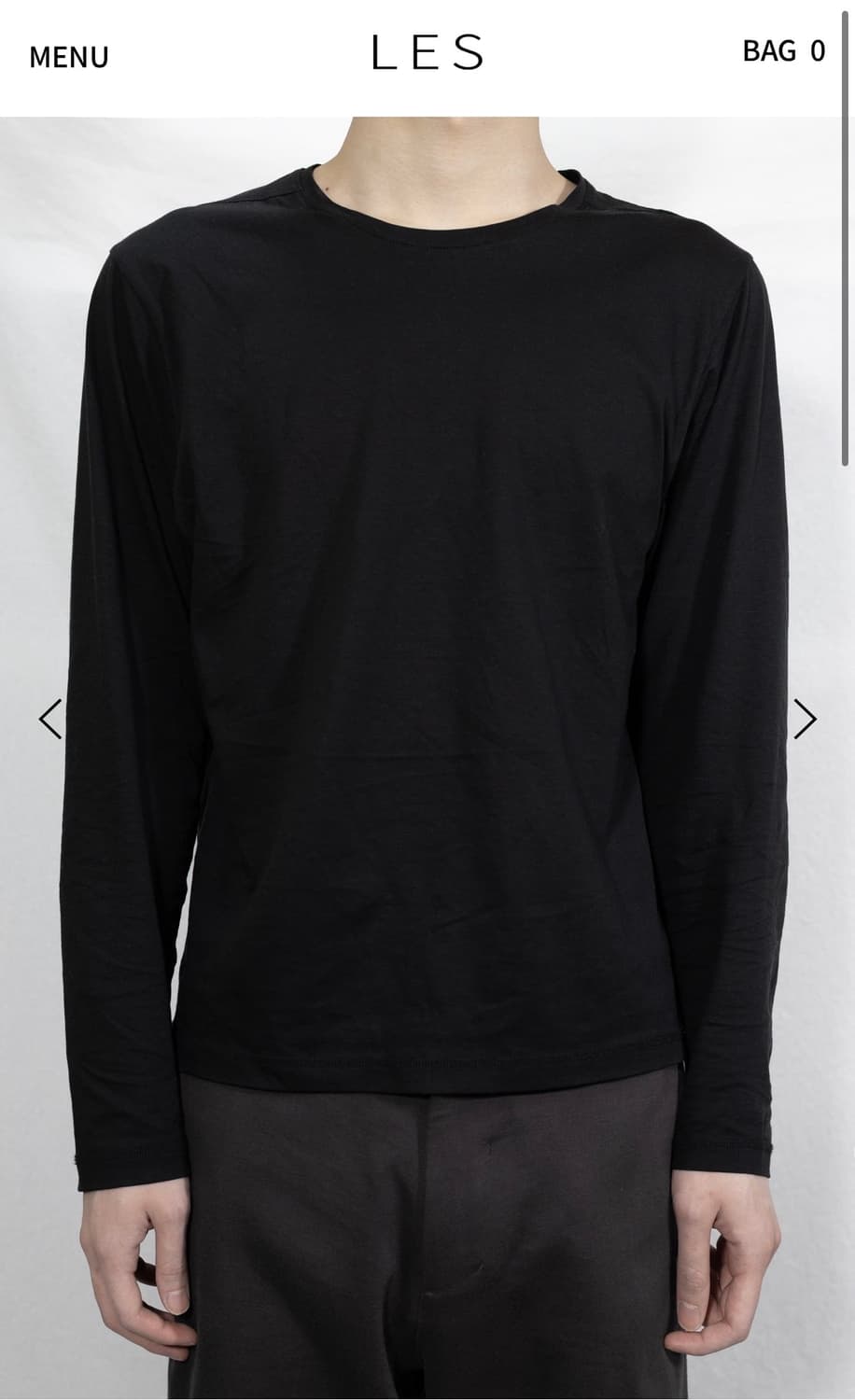 Pin long sleeve (Black)1사이즈 상품이미지1