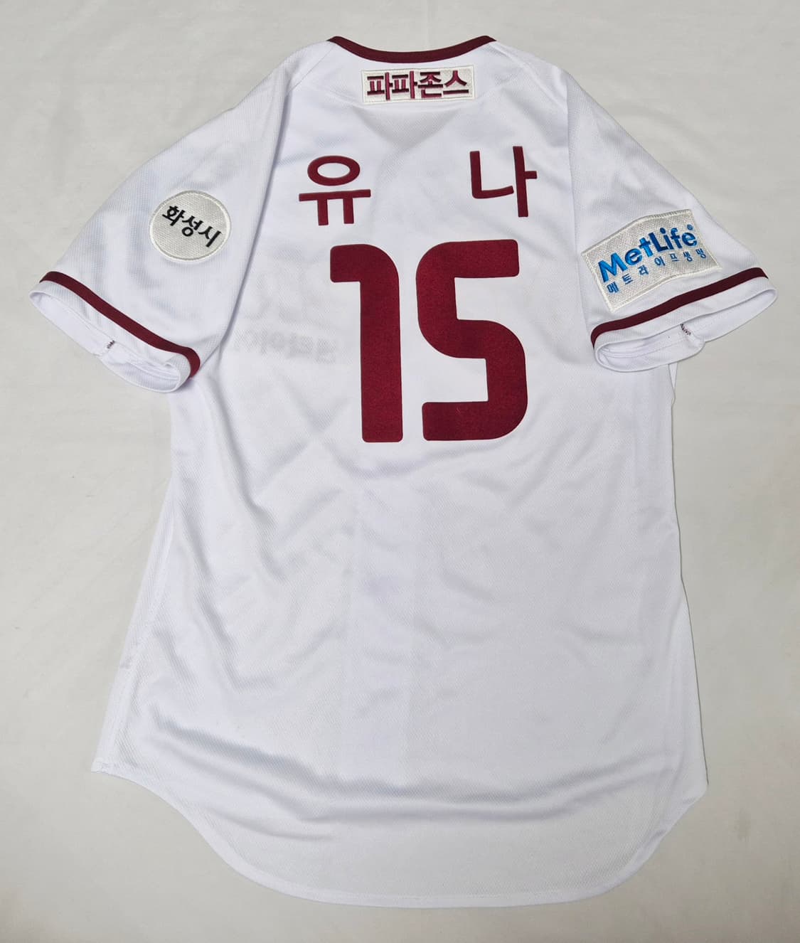 넥센 히어로즈 홈 유나 실착 유니폼 팝니다  상품이미지2