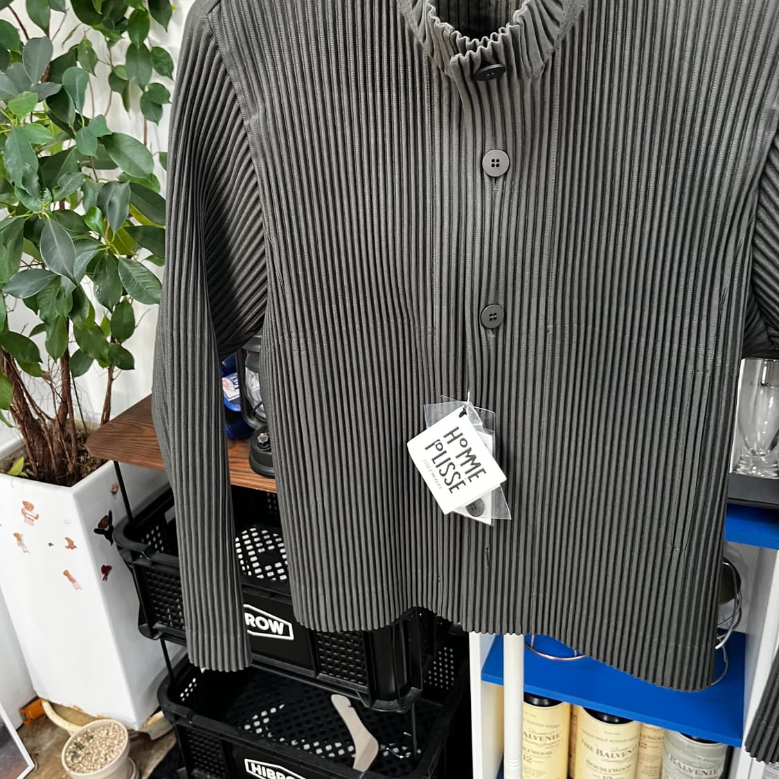 옴므플리세 hp38-Jd154 하이넥 자켓 새상품 2 상품이미지3