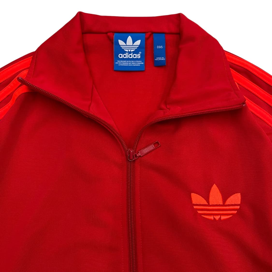 아디다스 파이어버드 오렌지라인 레드 트랙탑 95 상품이미지5