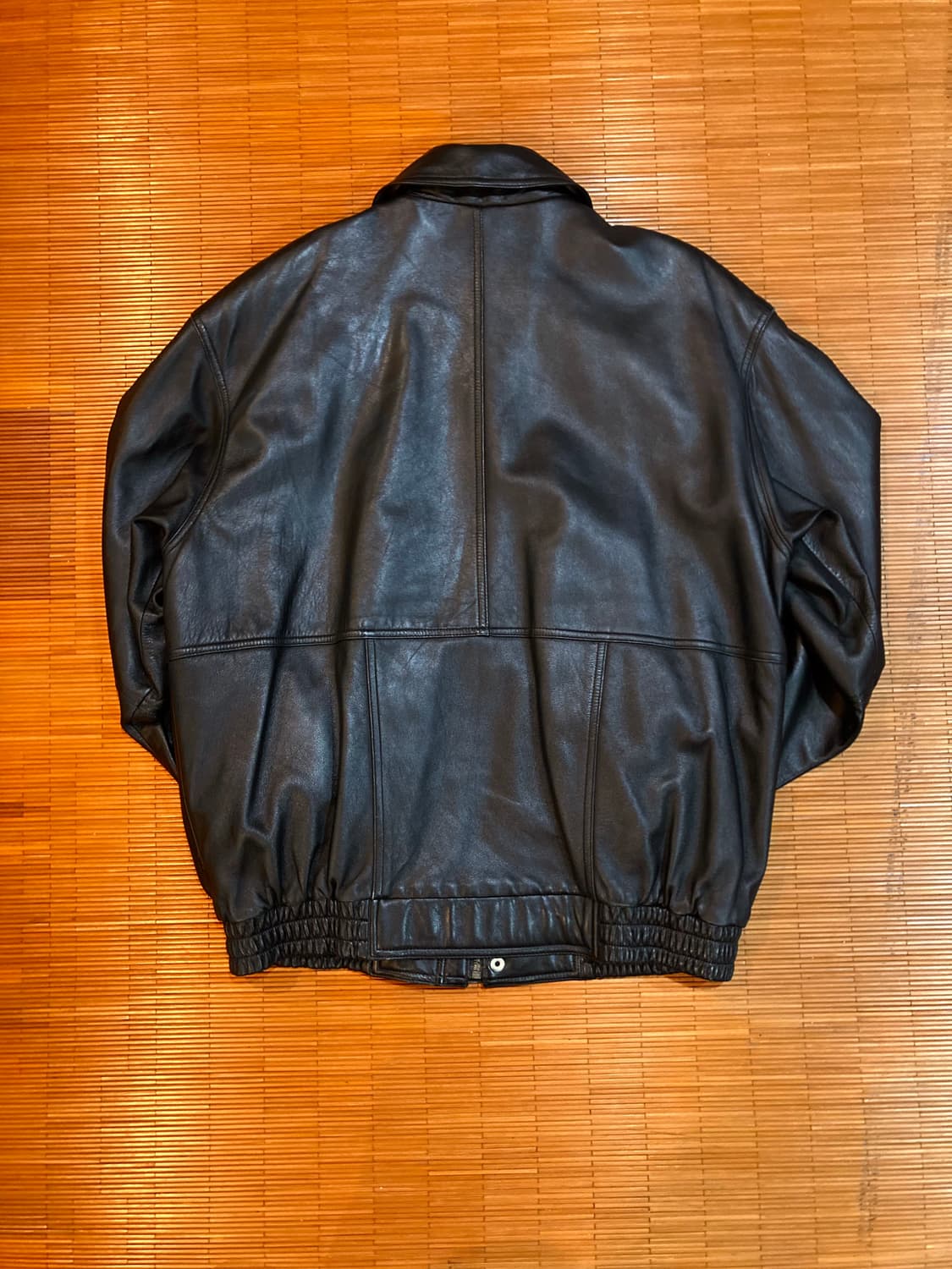 EUR vtg 램스킨 레더자켓 상품이미지4