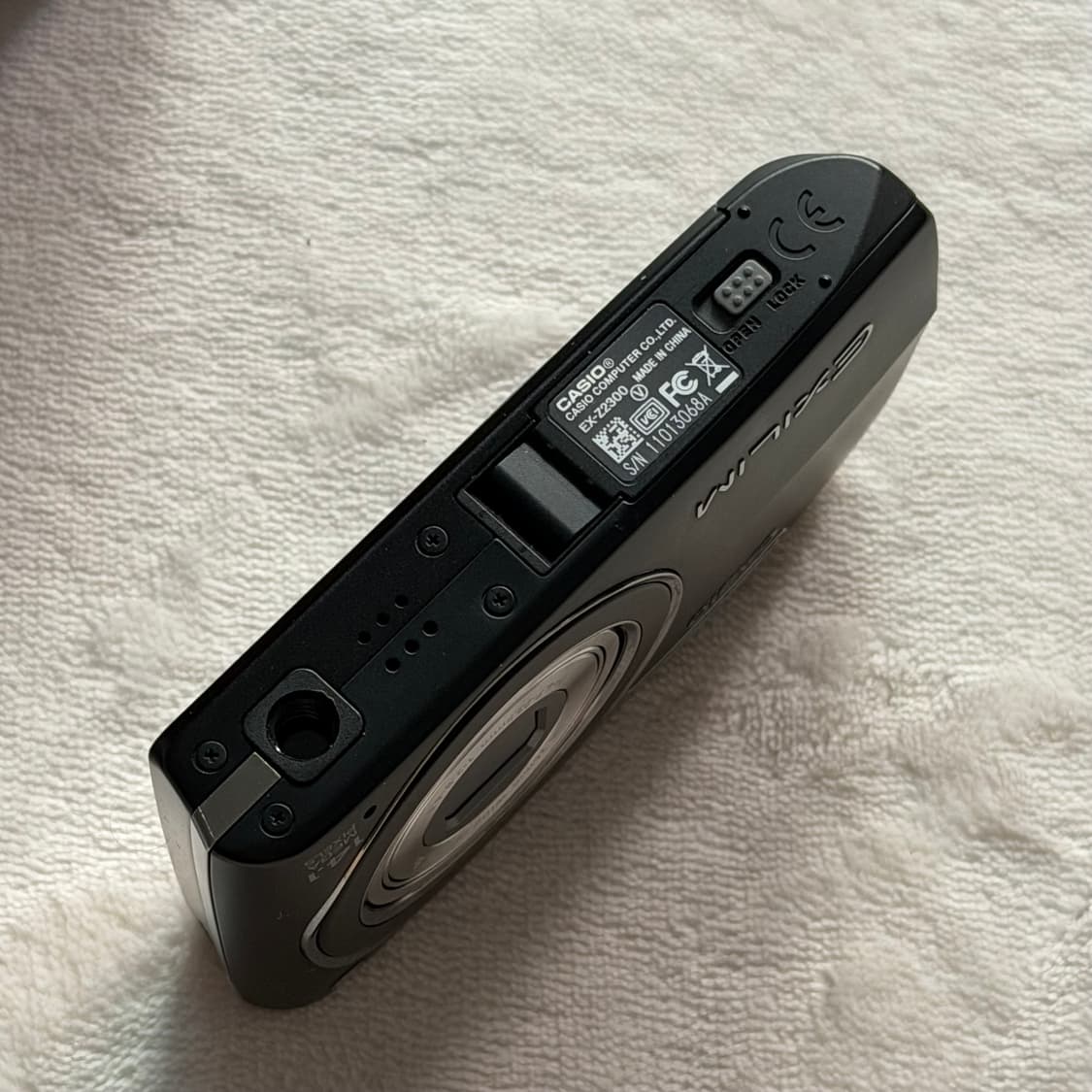 카시오 엑슬림 z2300 블랙 상품이미지4