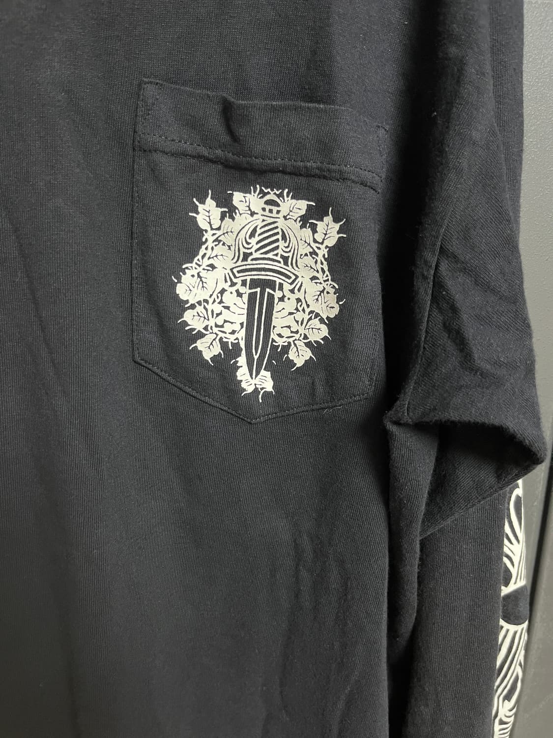 크롬하츠 90s 플로랄 롱슬리브 M 상품이미지4