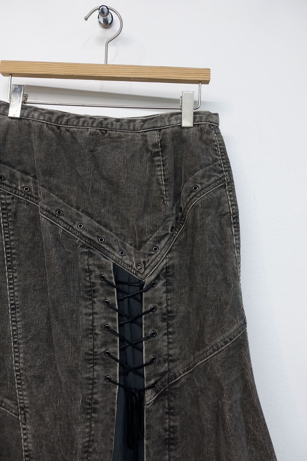  VISTA FIORE 코듀로이 레이스업 스커트 상품이미지7