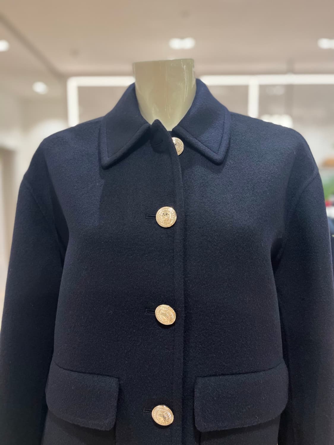 타미힐피거 네이비 울 자켓 상품이미지3