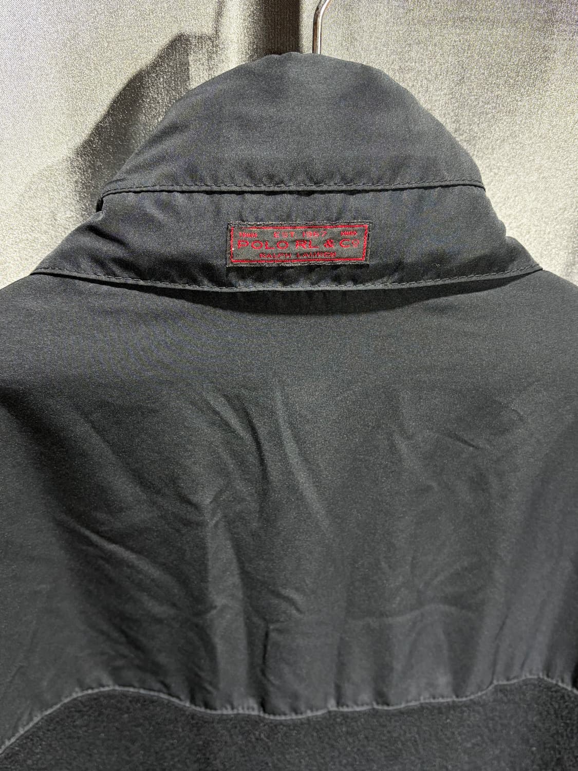 M 폴로랄프로렌 레드포니 나일론 믹스 플리스 자켓 상품이미지4