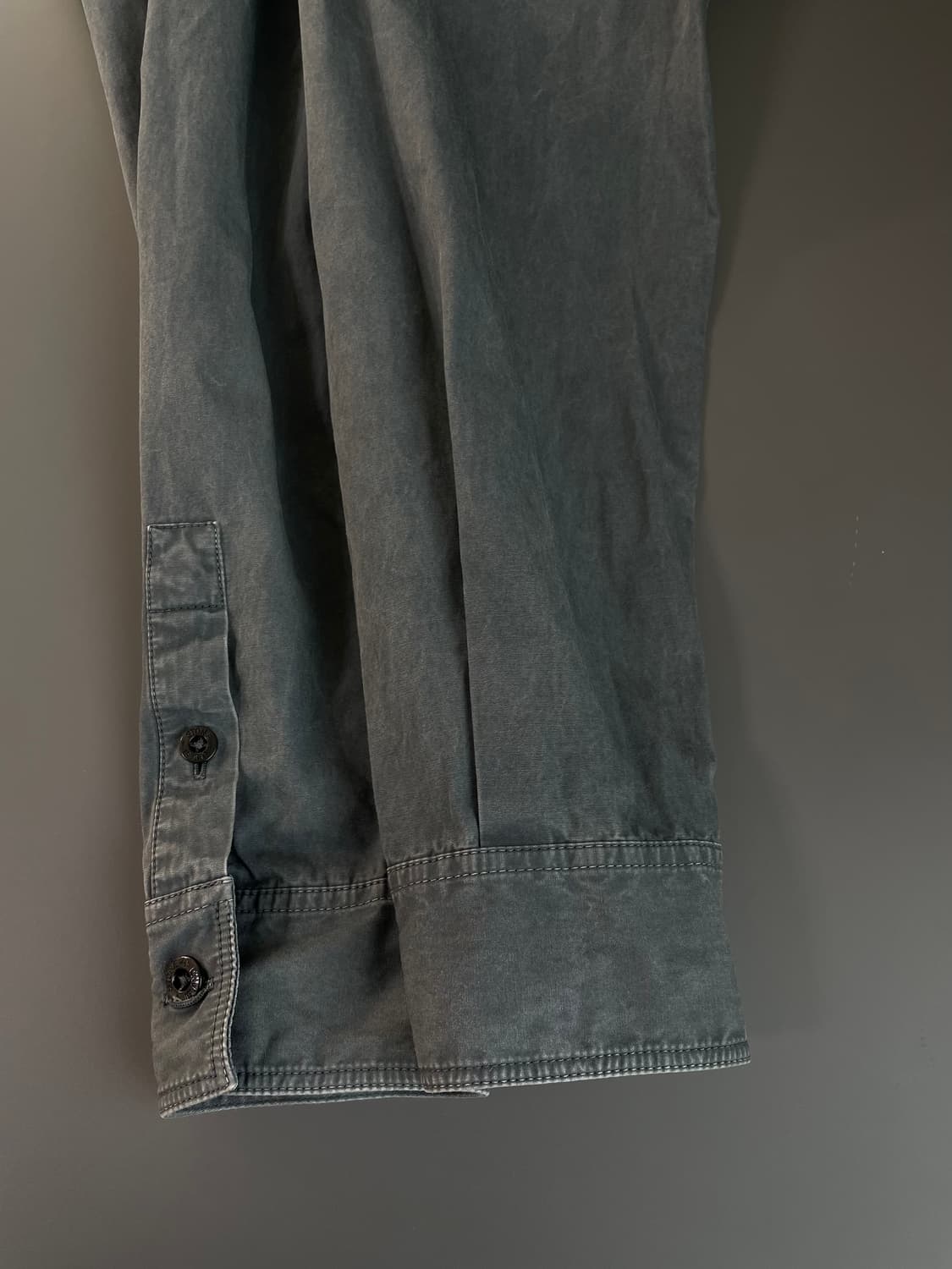 [S] 스톤 아일랜드 가먼트 다잉 코튼 버튼 셔츠 상품이미지8