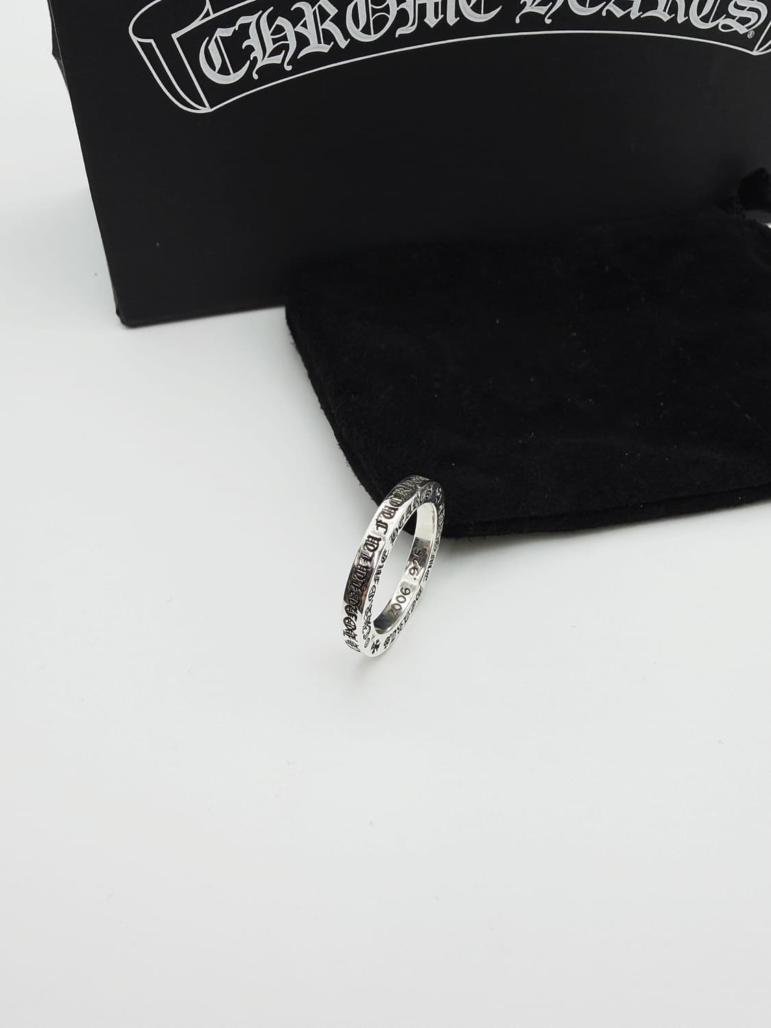 [US 7] 크롬하츠 포에버링 스페이서 실버 3mm 상품이미지3