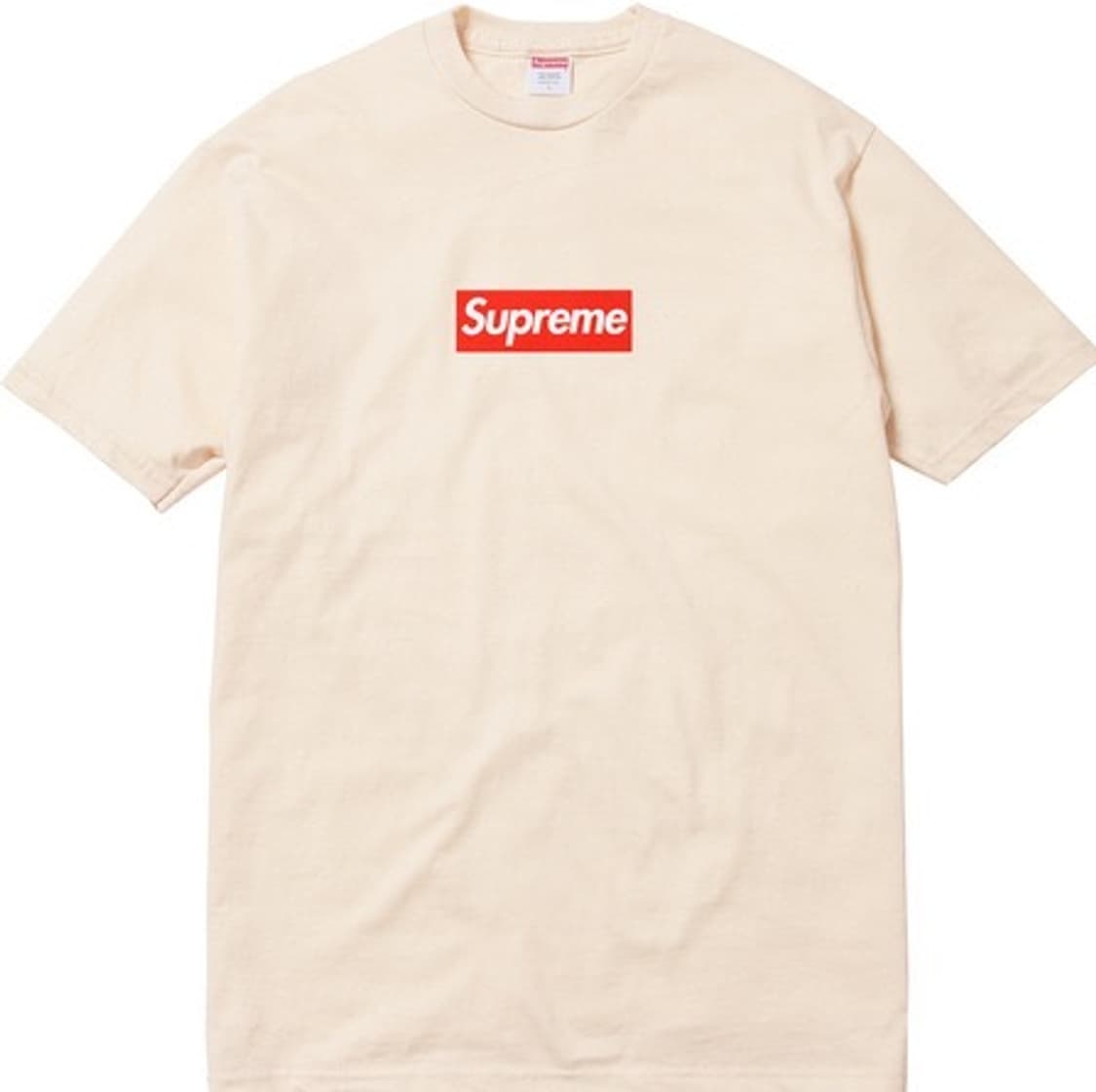 슈프림 14SS 20주년 박스로고 티셔츠 네츄럴 상품이미지9