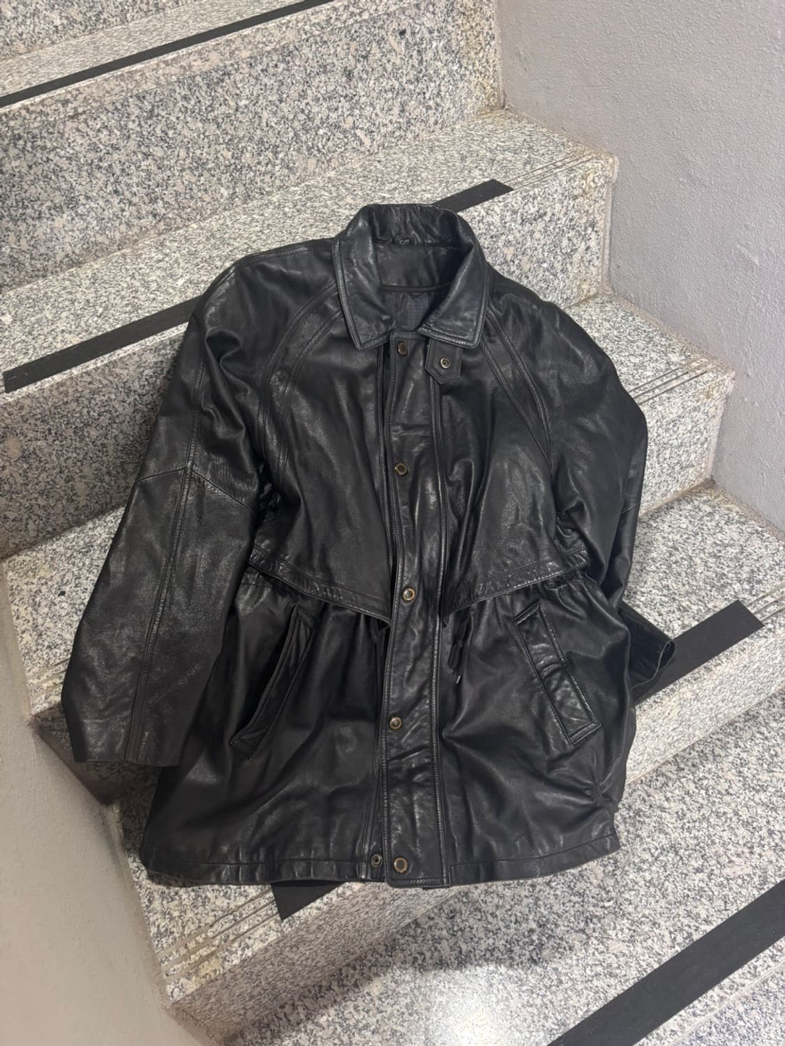 Vintage Leather Jacket 상품이미지1