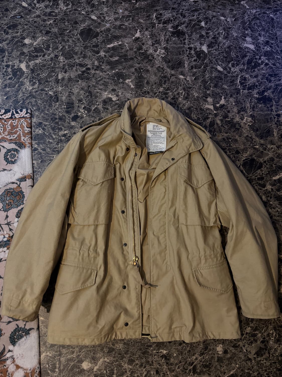 m)80s 알파인더스트리 m65 빈티지 필드자켓 상품이미지1