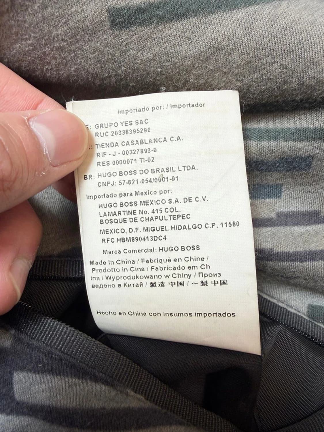 휴고보스 헤링턴 퍼티그 봄버 자켓 PN9263 상품이미지7