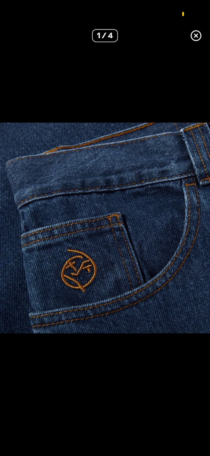 Polar skate co dark blue jean m 상품이미지2