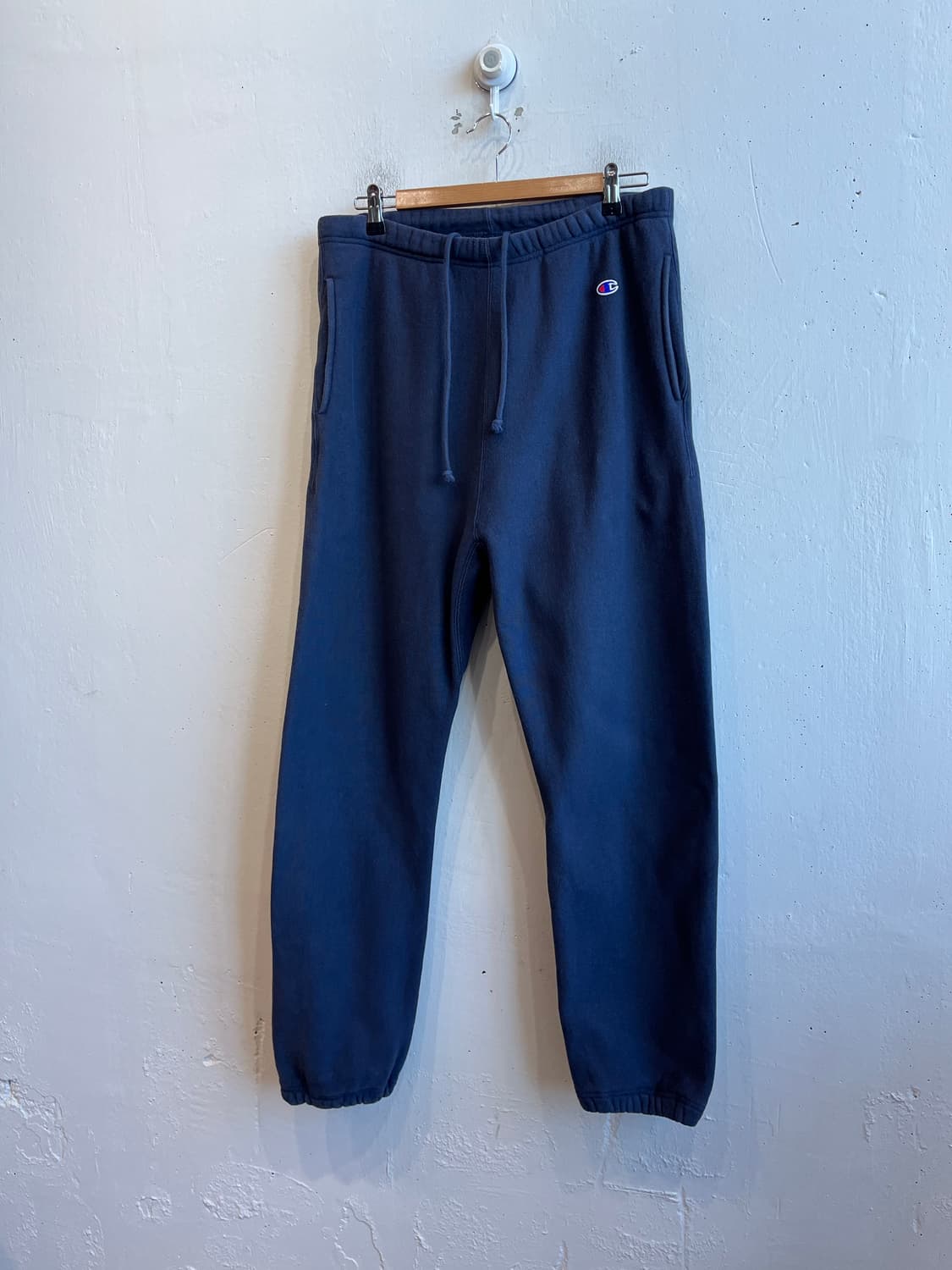 챔피온 리버스위브 블루택 스웻 조거팬츠 네이비 상품이미지1