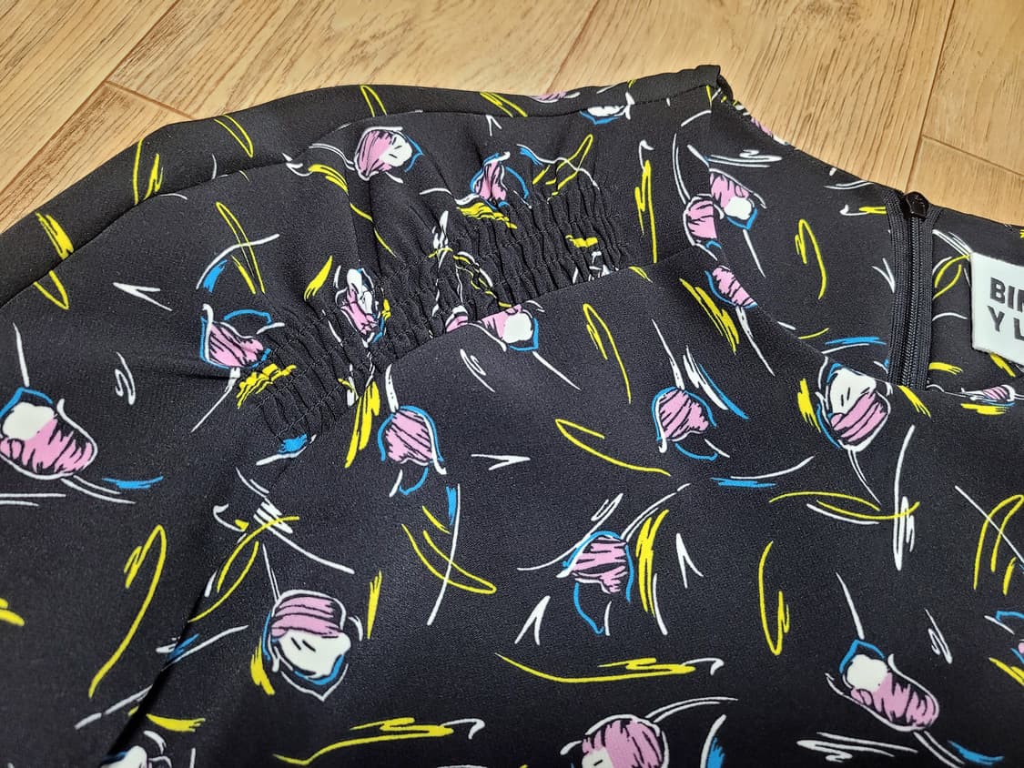 빔바이롤라(BIMBA Y LOLA) 튤립프린트 원피스 55 새상품 상품이미지5