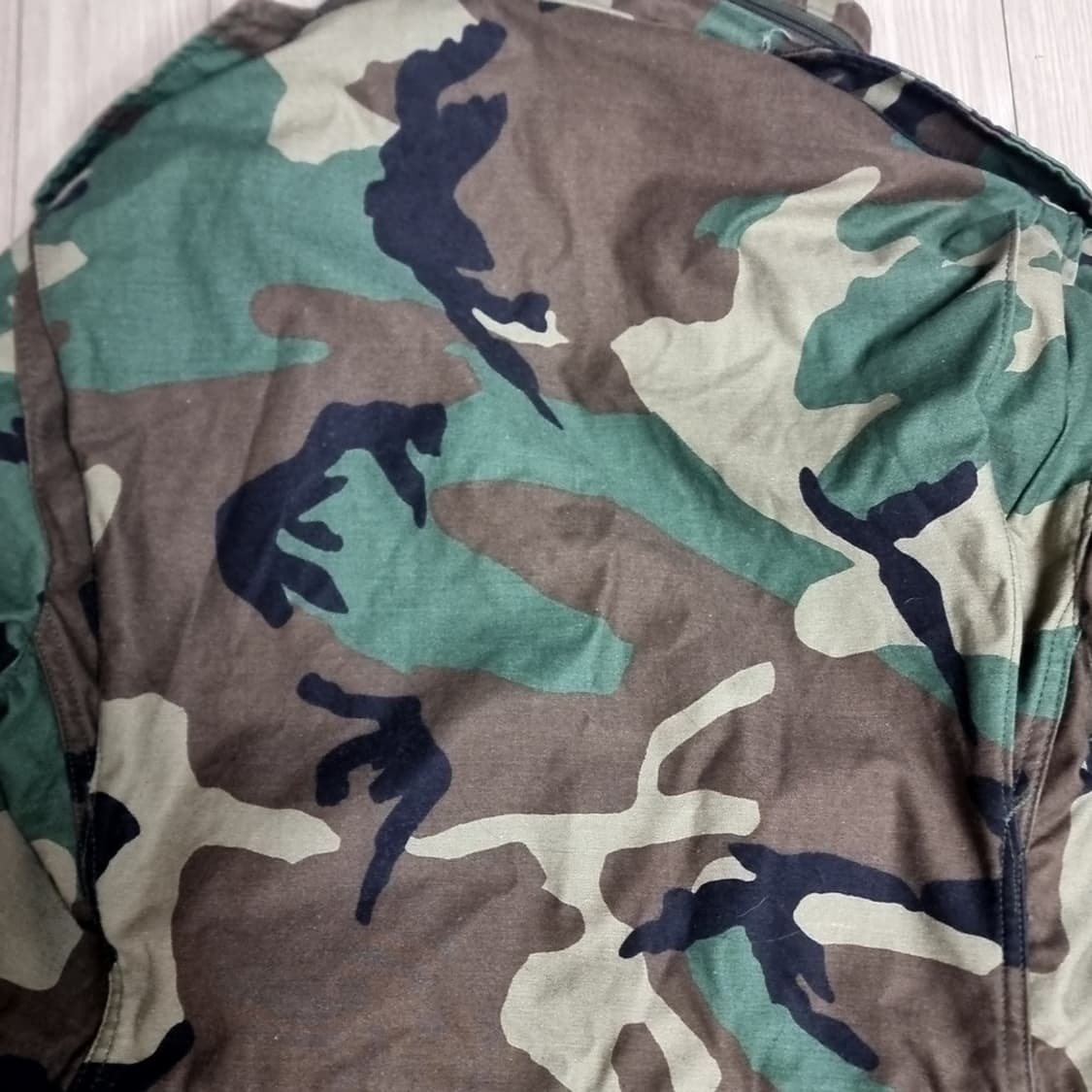 미군 오리지널 우드랜드 카모 M65 필드 자켓(스몰숏) 상품이미지6