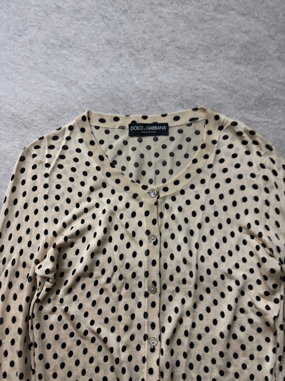 돌체앤가바나 도트 가디건 상품이미지4