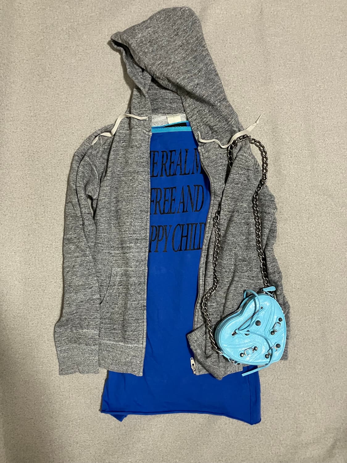 [36] N.Hollywood 레귤러 후드 그레이 상품이미지4