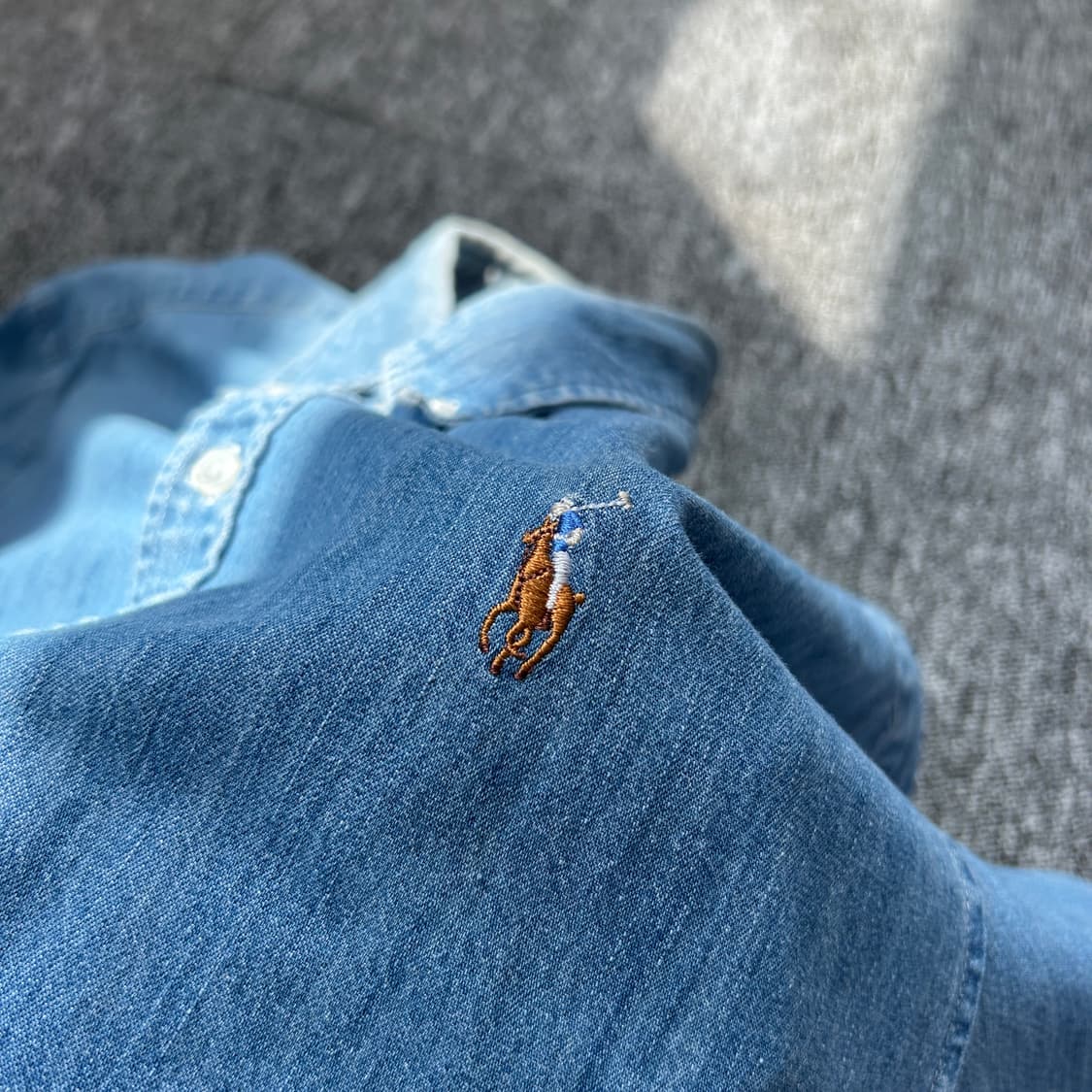 폴로 랄프로렌 데님 셔츠 상품이미지4