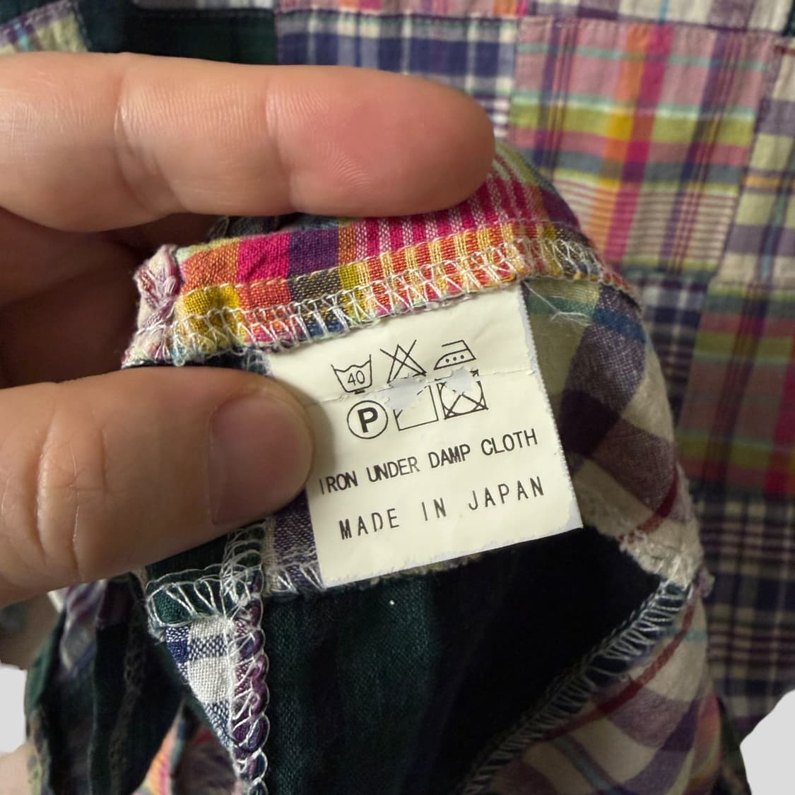 (L)JPN ku 패치워크 웨스턴 셔츠 상품이미지8