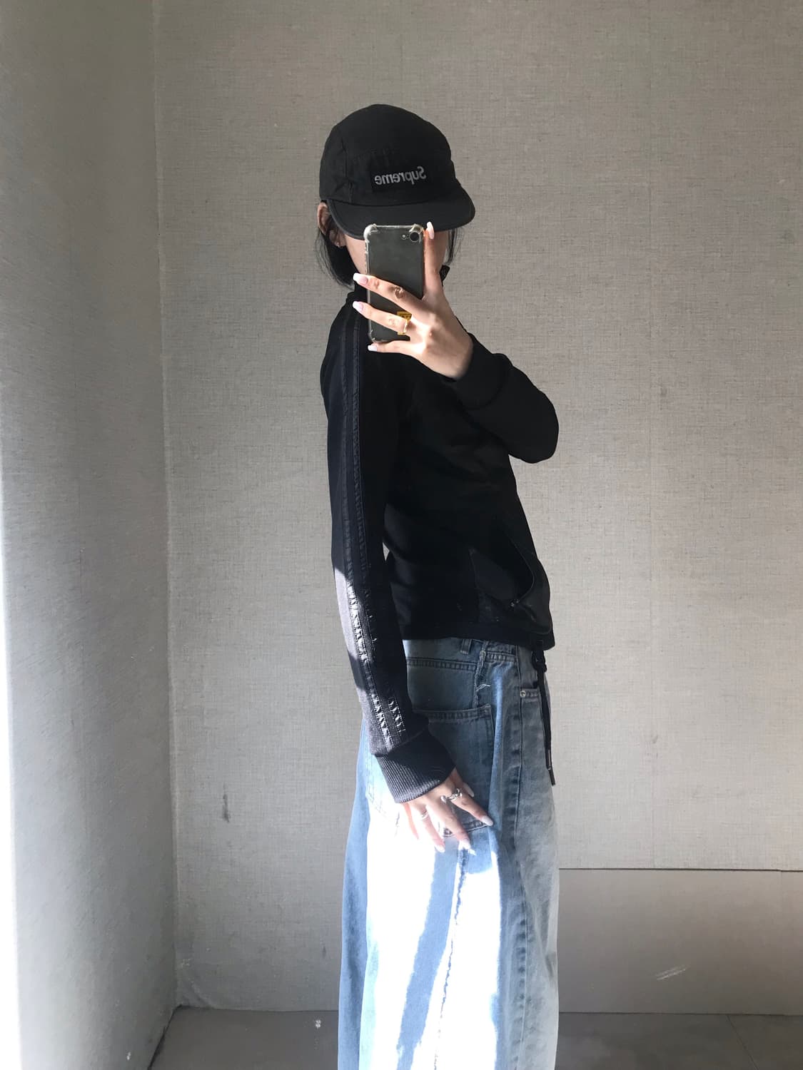 아디다스 블랙 실버 져지 상품이미지3